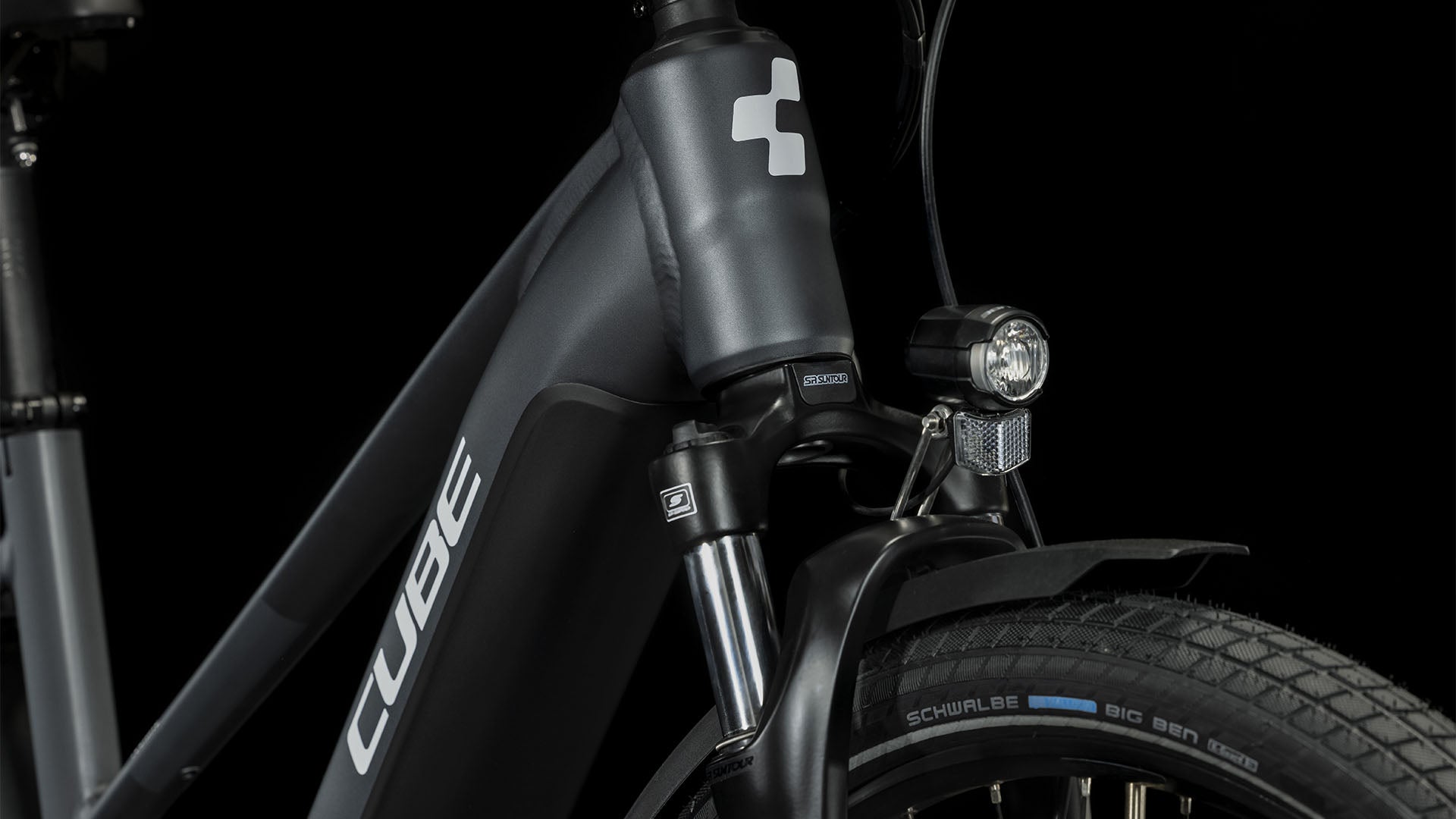 CUBE Touring Hybrid ONE 500 grey´n´white Trapeze 2024