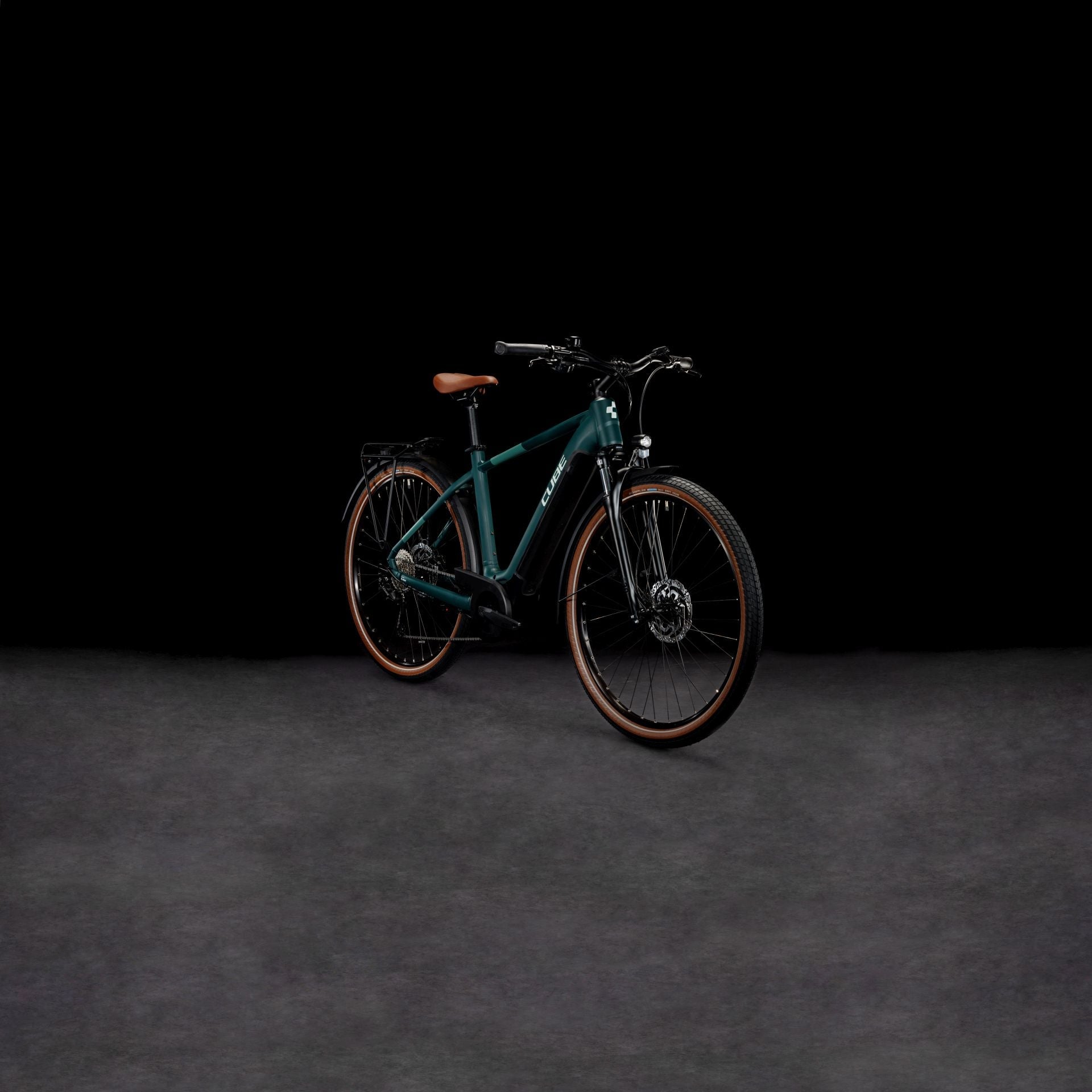 CUBE Touring Hybrid ONE 500 darkgreen´n´green 2024