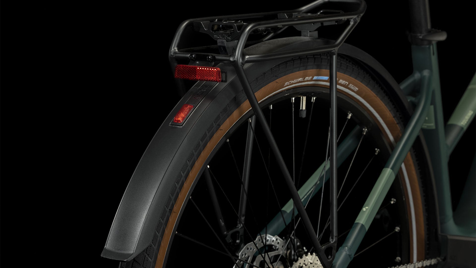 CUBE Touring Hybrid ONE 500 darkgreen´n´green Trapeze 2024