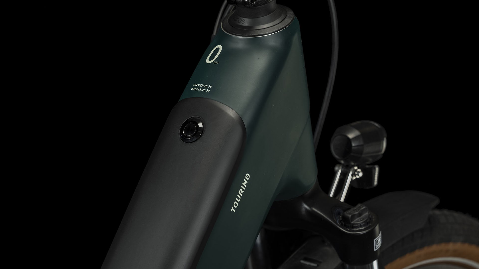 CUBE Touring Hybrid ONE 500 darkgreen´n´green Easy Entry 2024