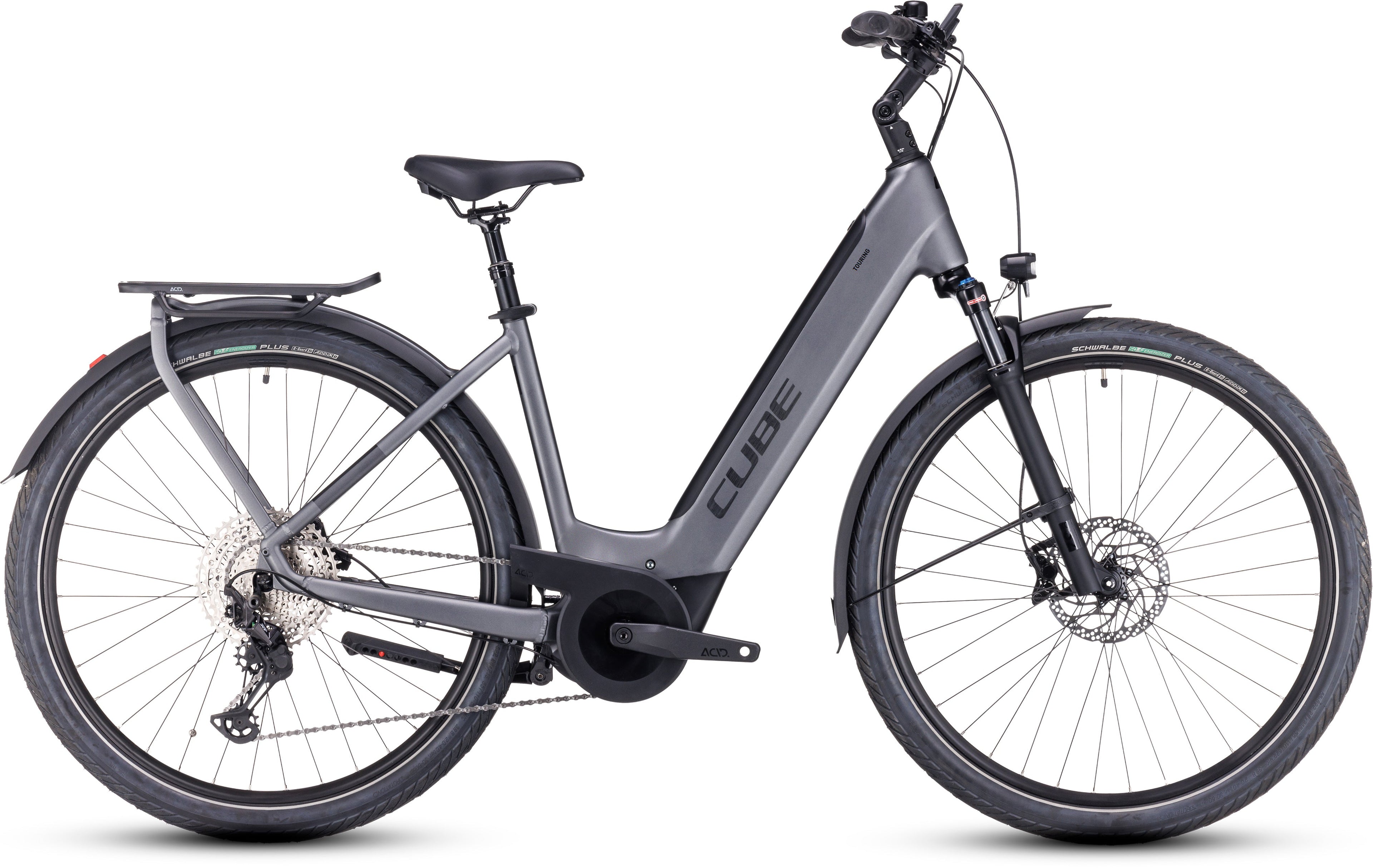 CUBE Touring Hybrid EXC 625 grey´n´metal Easy Entry 2024