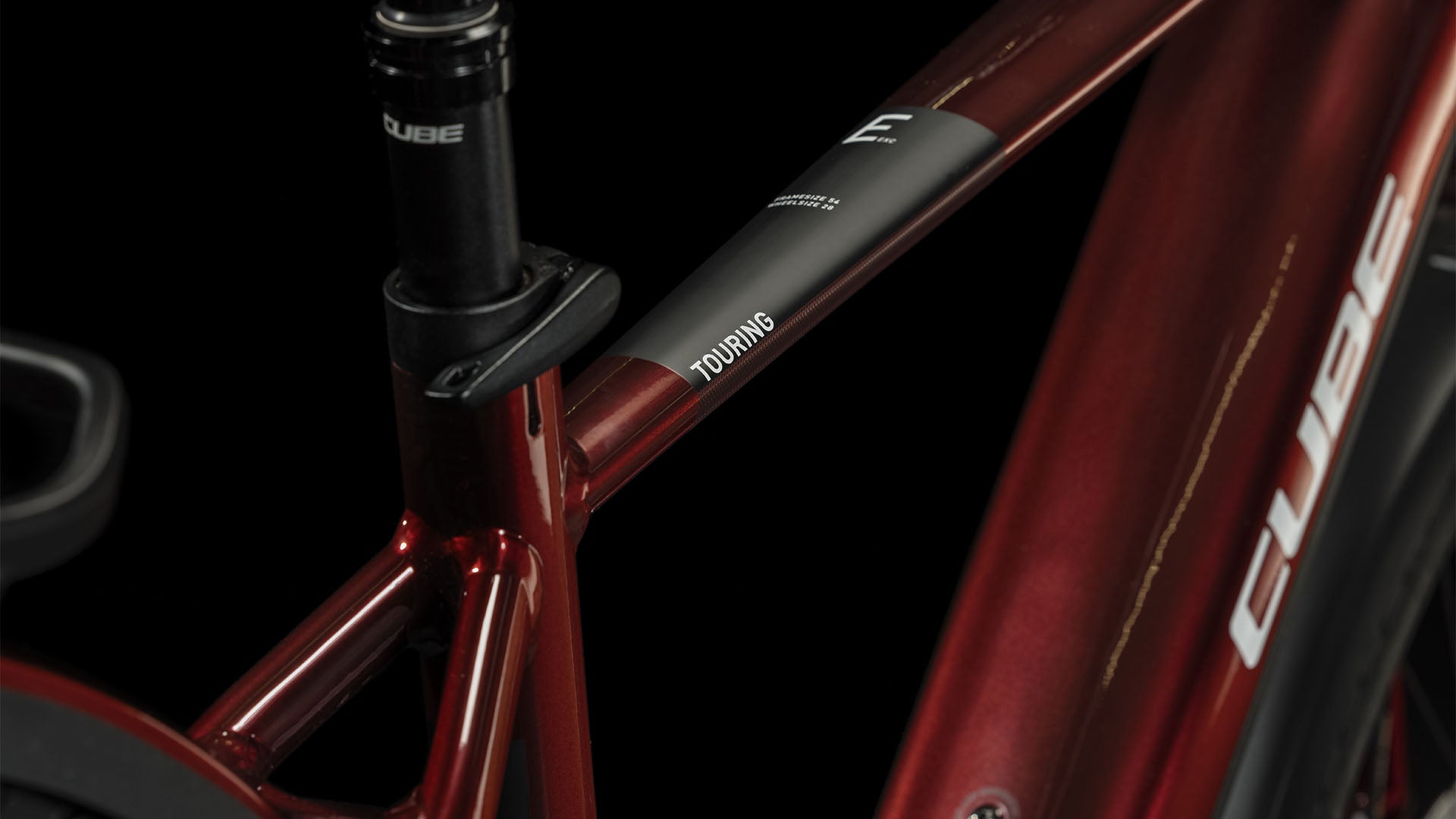 CUBE Touring Hybrid EXC 625 red´n´white 2024