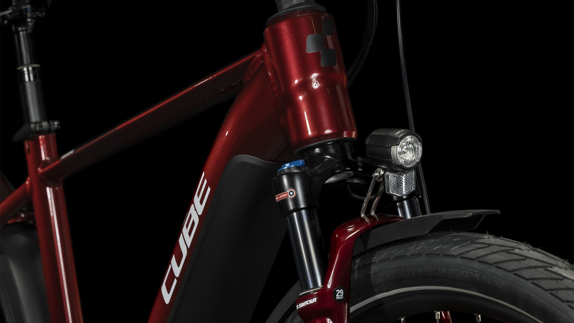 CUBE Touring Hybrid EXC 625 red´n´white 2024