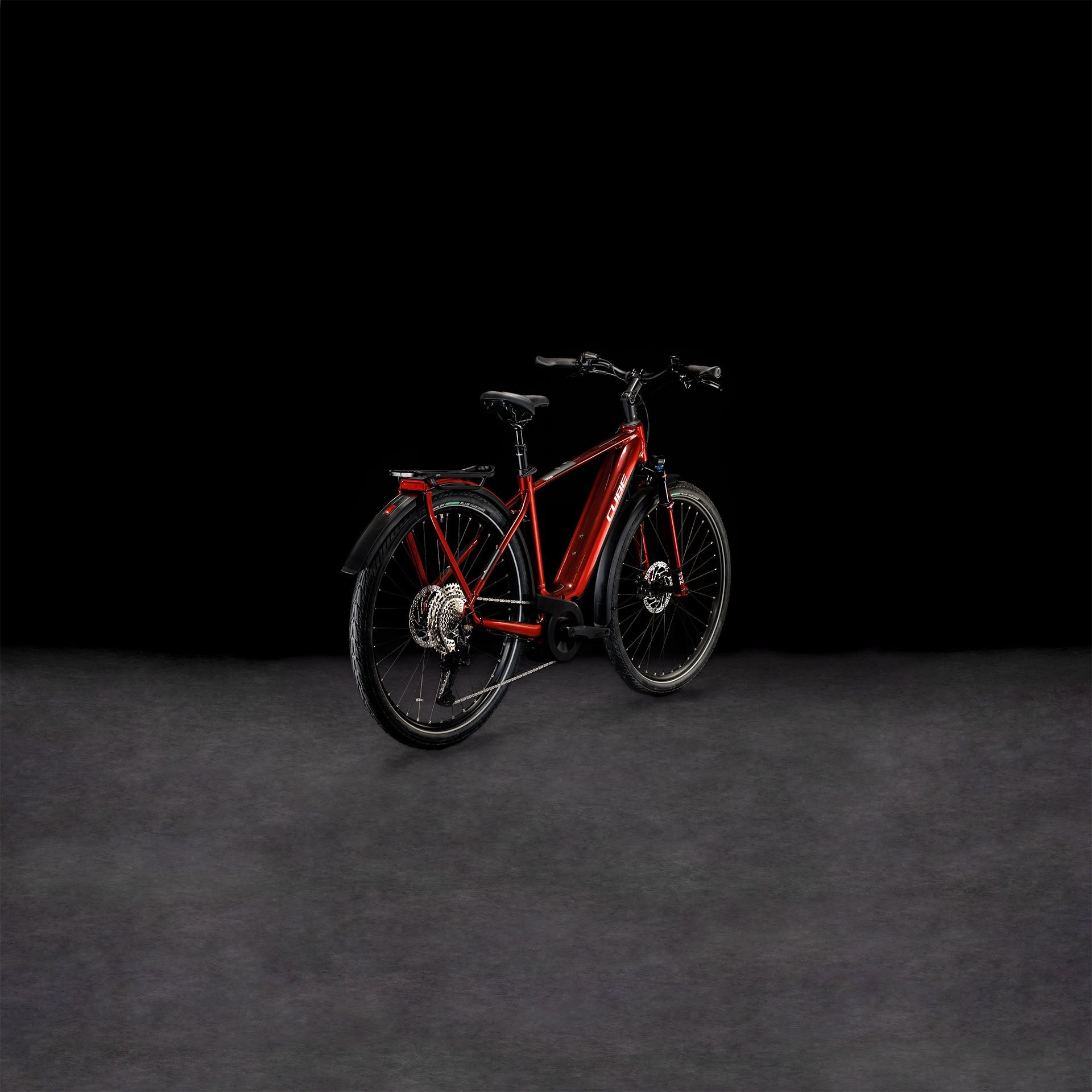 CUBE Touring Hybrid EXC 625 red´n´white 2024