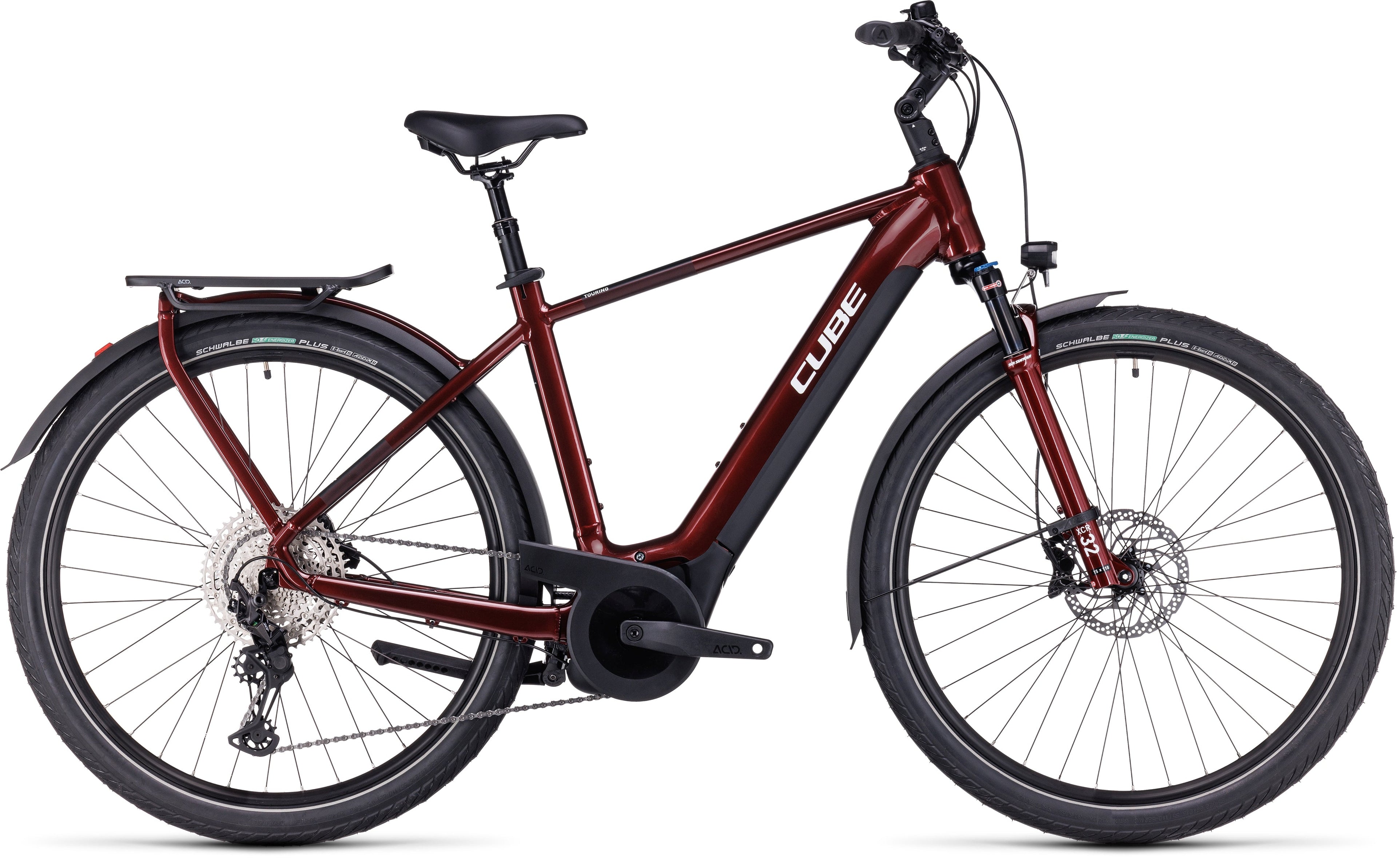 CUBE Touring Hybrid EXC 625 red´n´white 2024