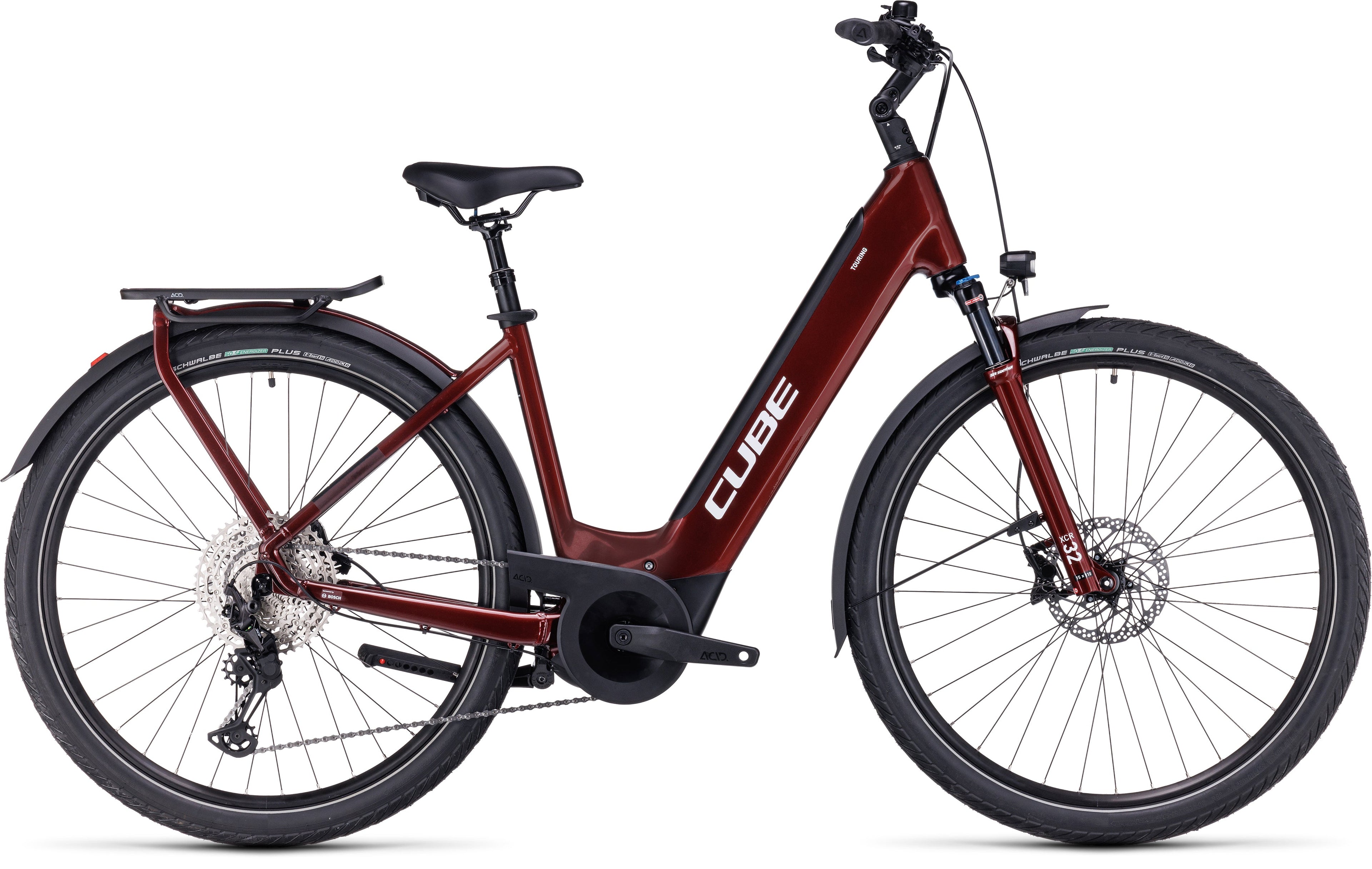CUBE Touring Hybrid EXC 625 red´n´white Easy Entry 2024