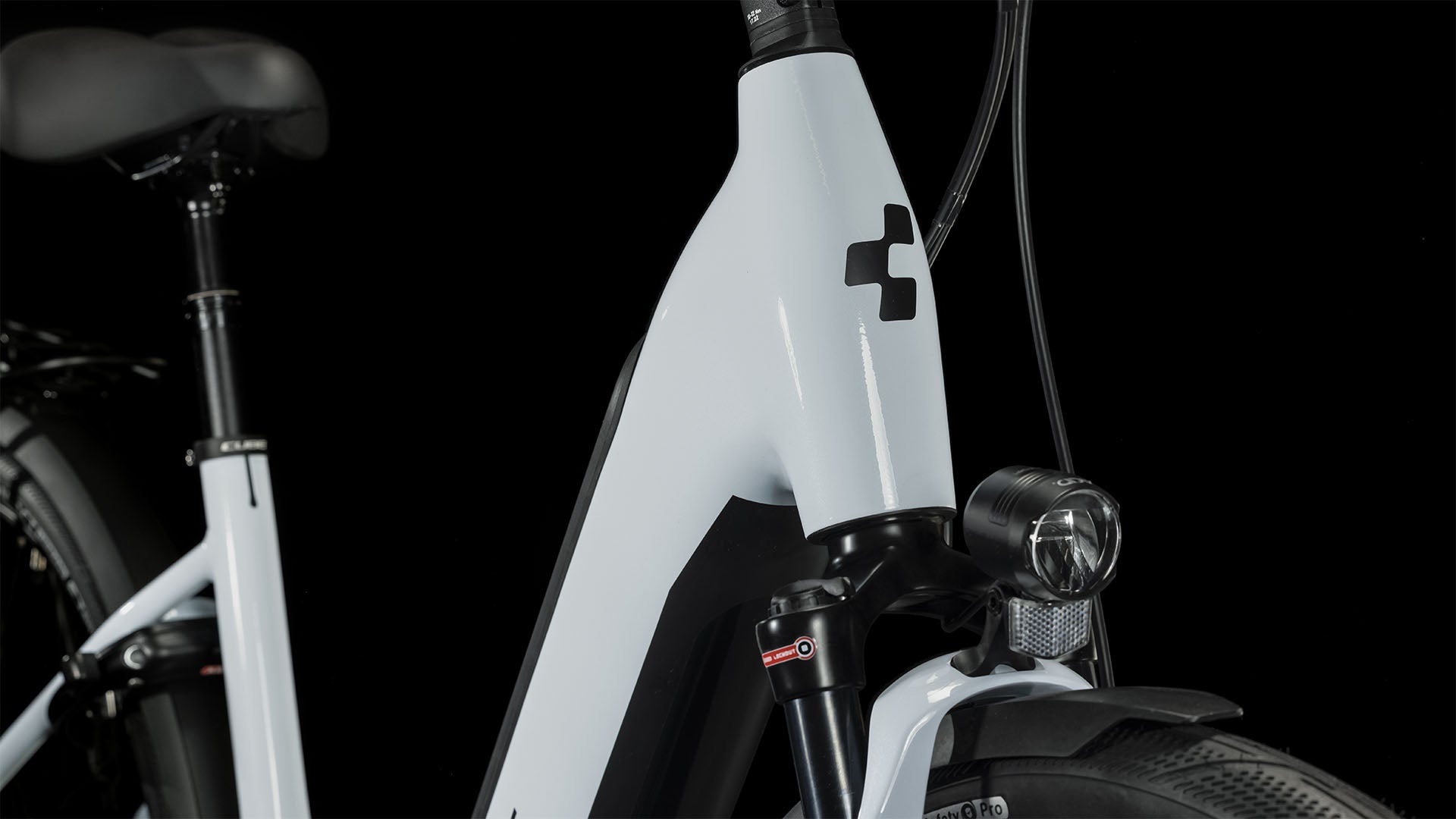 CUBE Supreme Hybrid EXC 500 flashwhite´n´black Easy Entry 2024