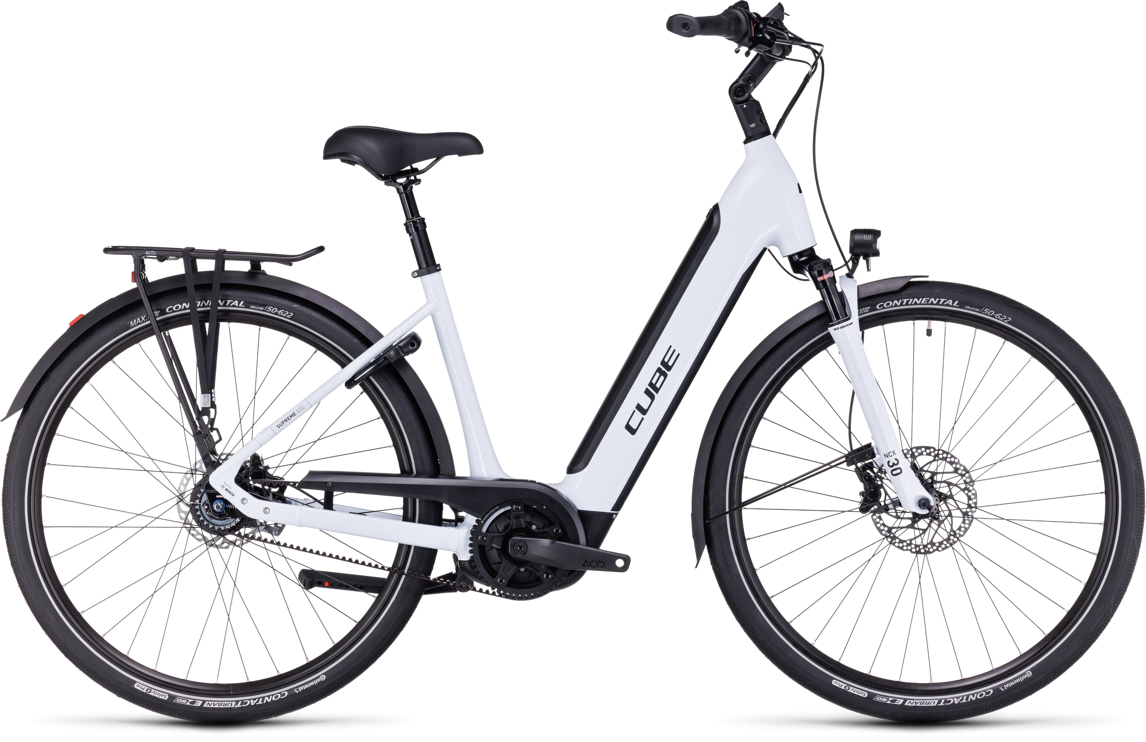 CUBE Supreme RT Hybrid EXC 625 flashwhite´n´black Easy Entry 2024
