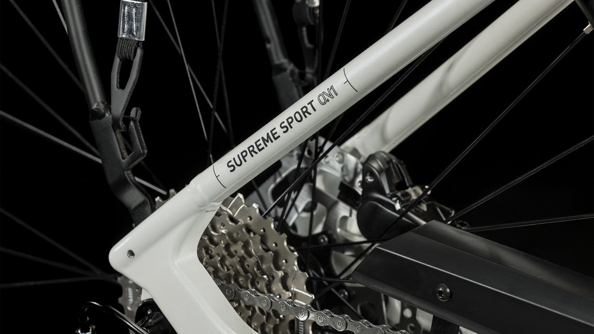 CUBE Supreme Sport Hybrid ONE 500 white´n´black Easy Entry 2024