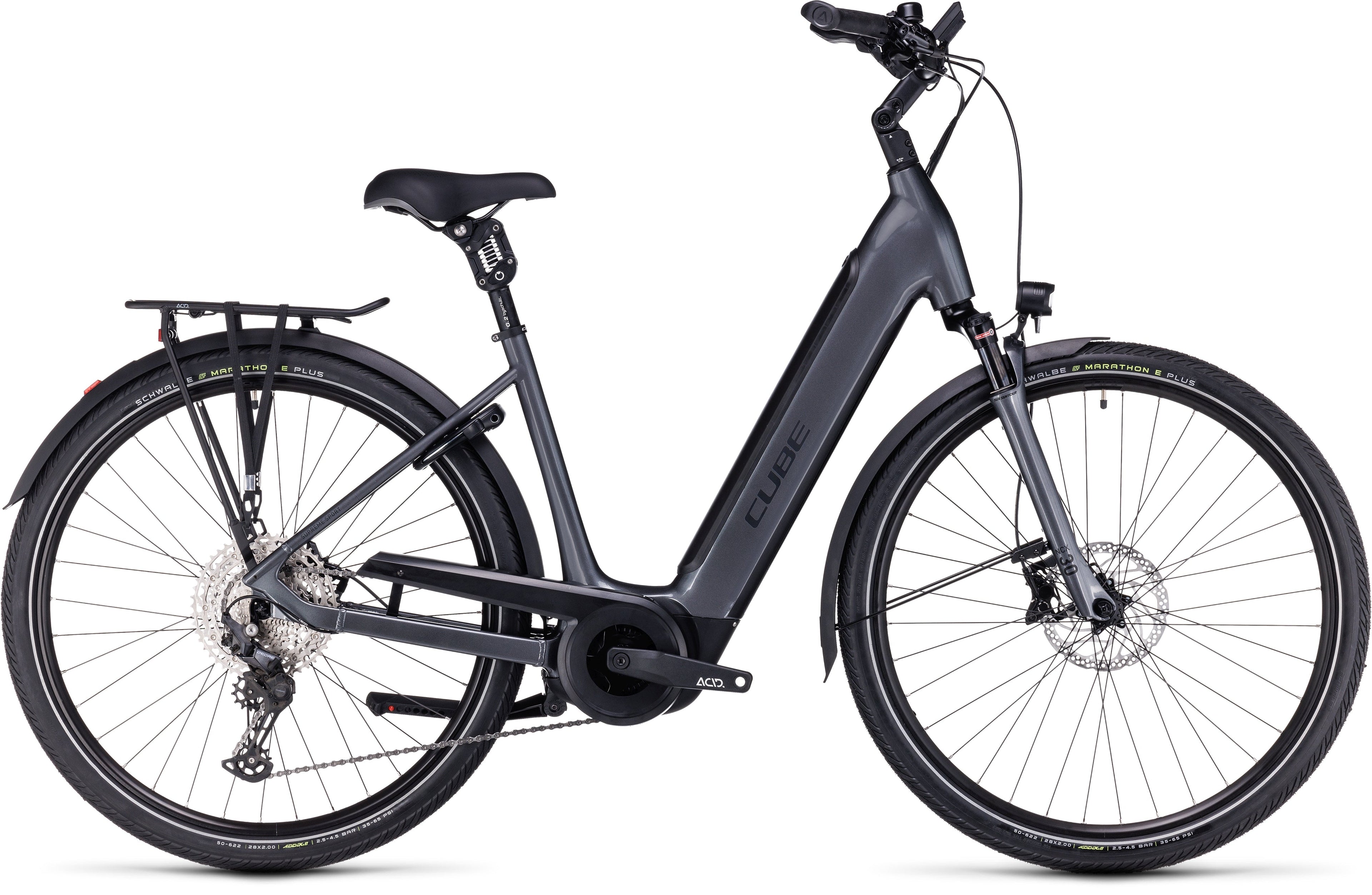 CUBE Supreme Sport Hybrid EXC 625 graphite´n´black Easy Entry 2024