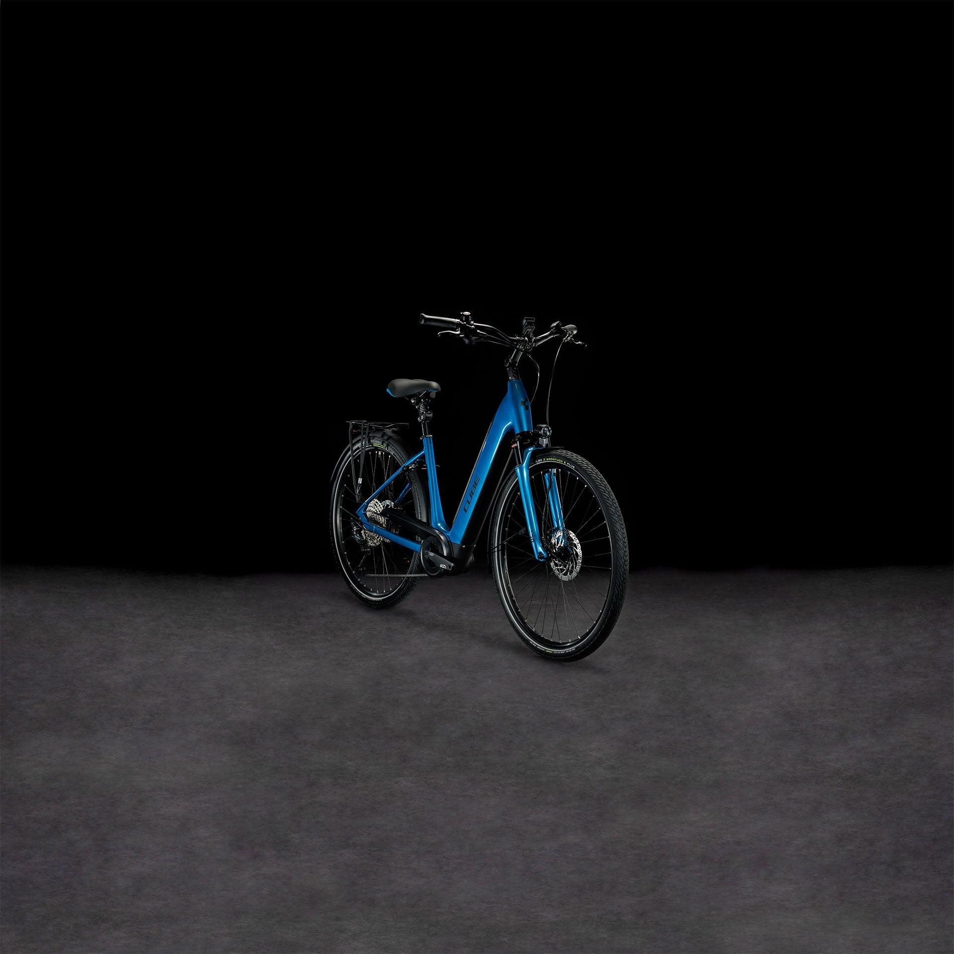 CUBE Supreme Sport Hybrid EXC 625 blue´n´black Easy Entry 2024
