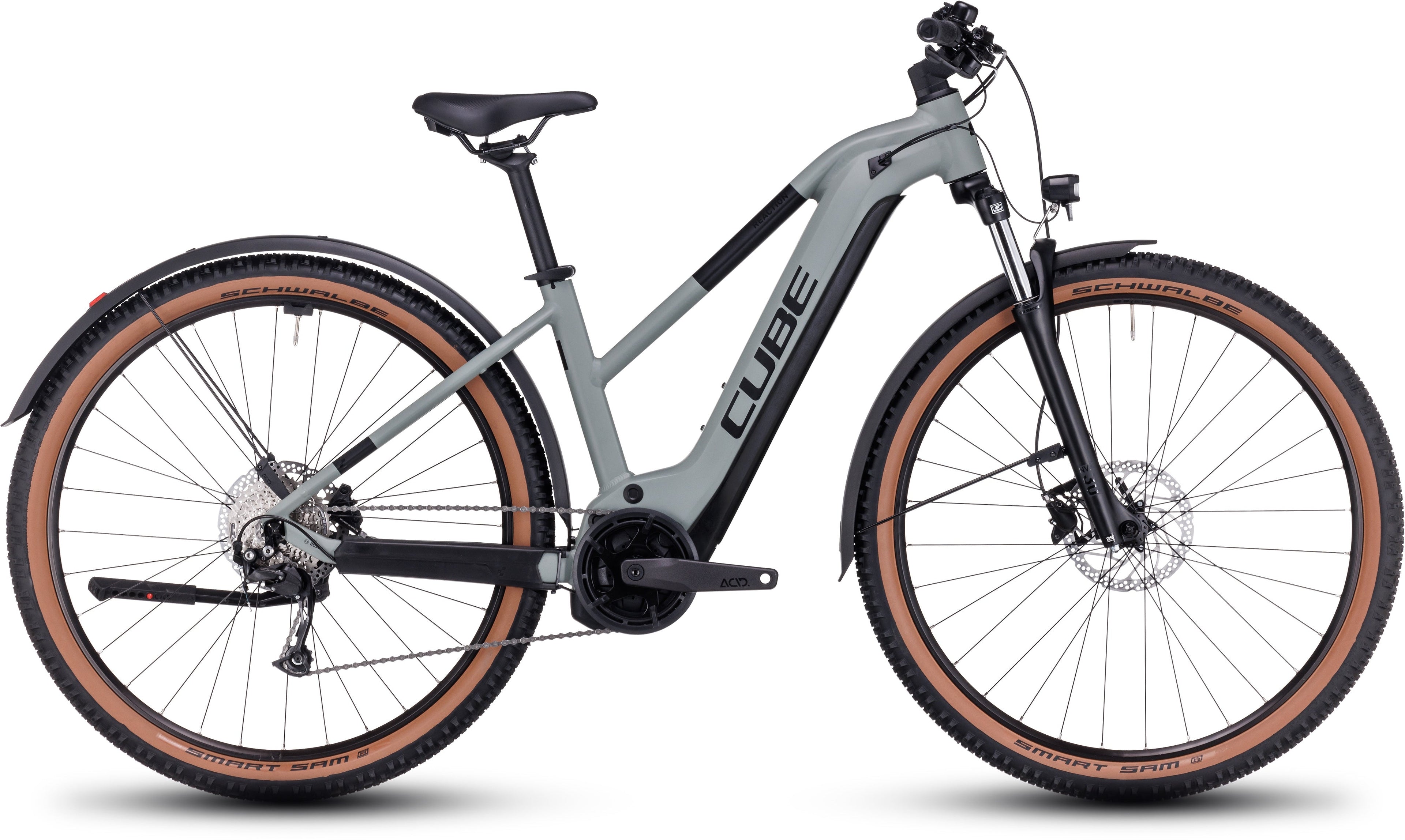 CUBE Reaction Hybrid Performance 625 Allroad swampgrey´n´black Trapeze 2024