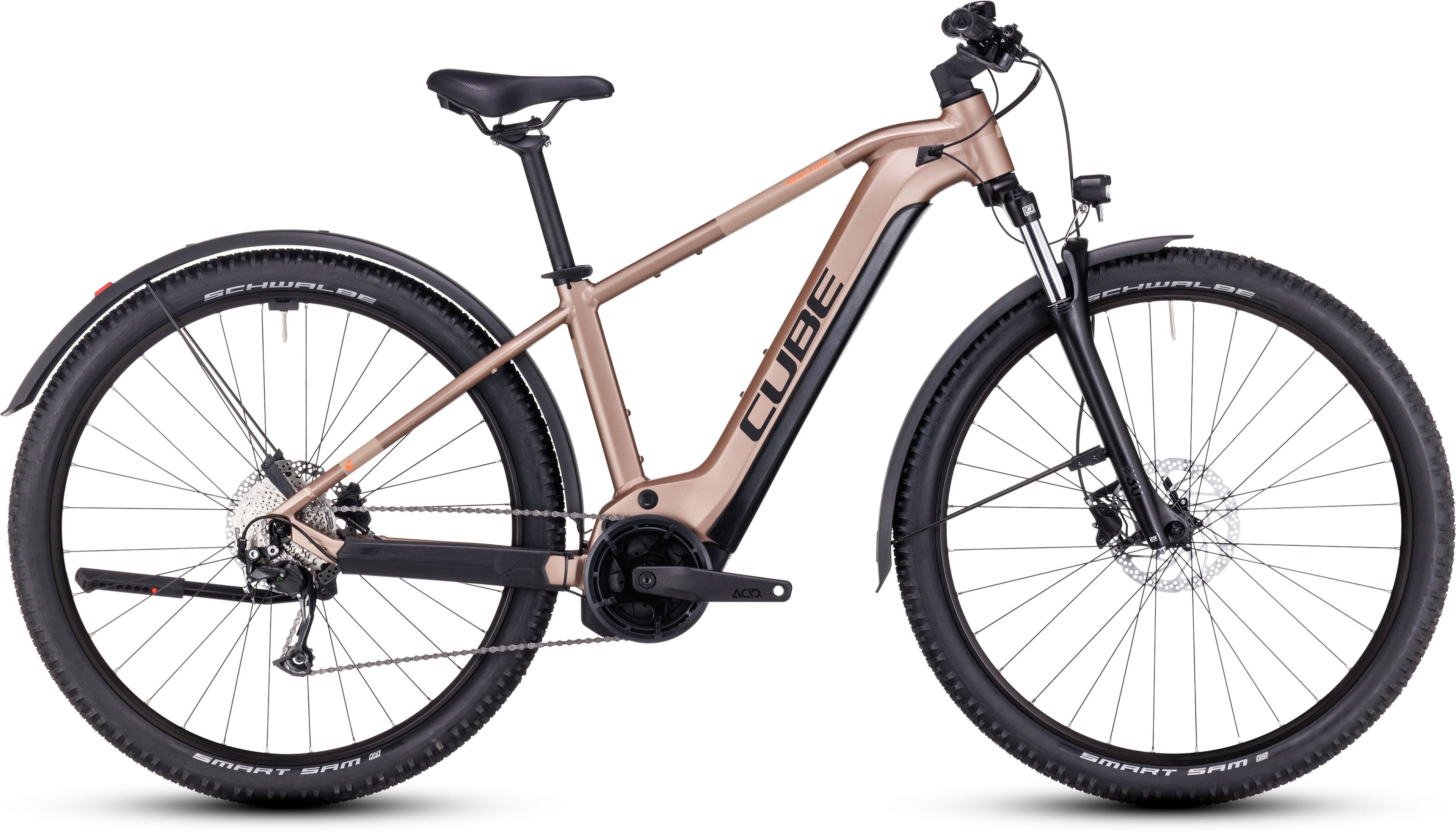 CUBE Reaction Hybrid Performance 625 Allroad metallicbrown´n´orange 2024