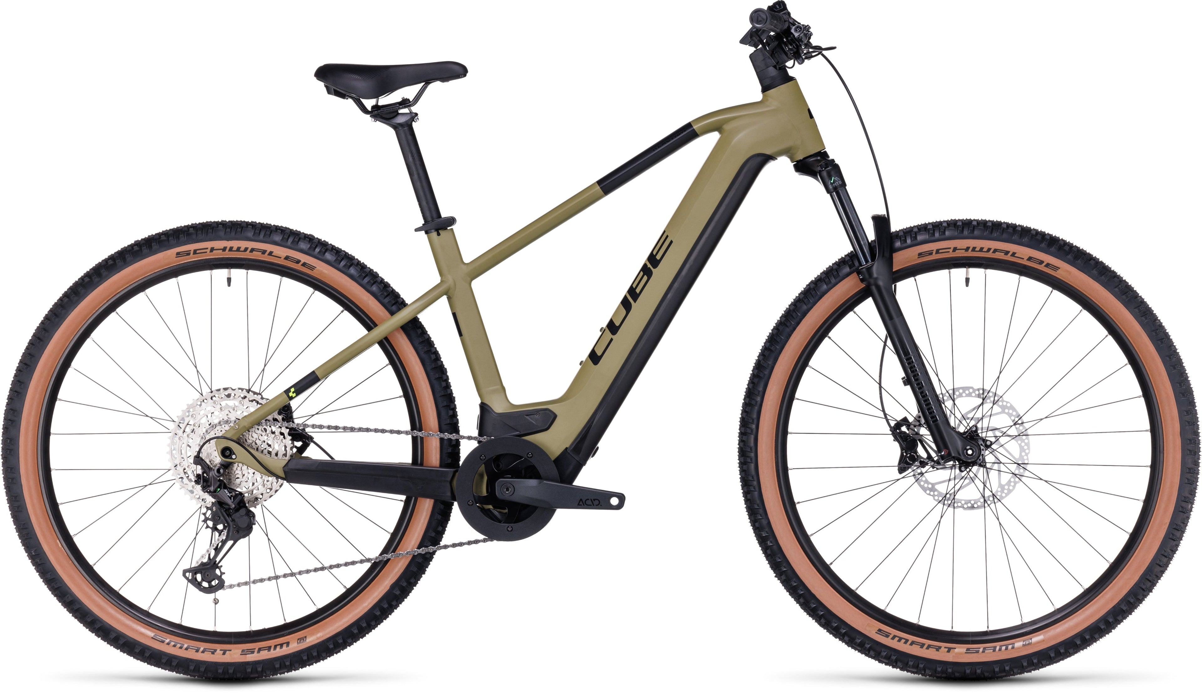 CUBE Reaction Hybrid Race 625 olive´n´green 2024