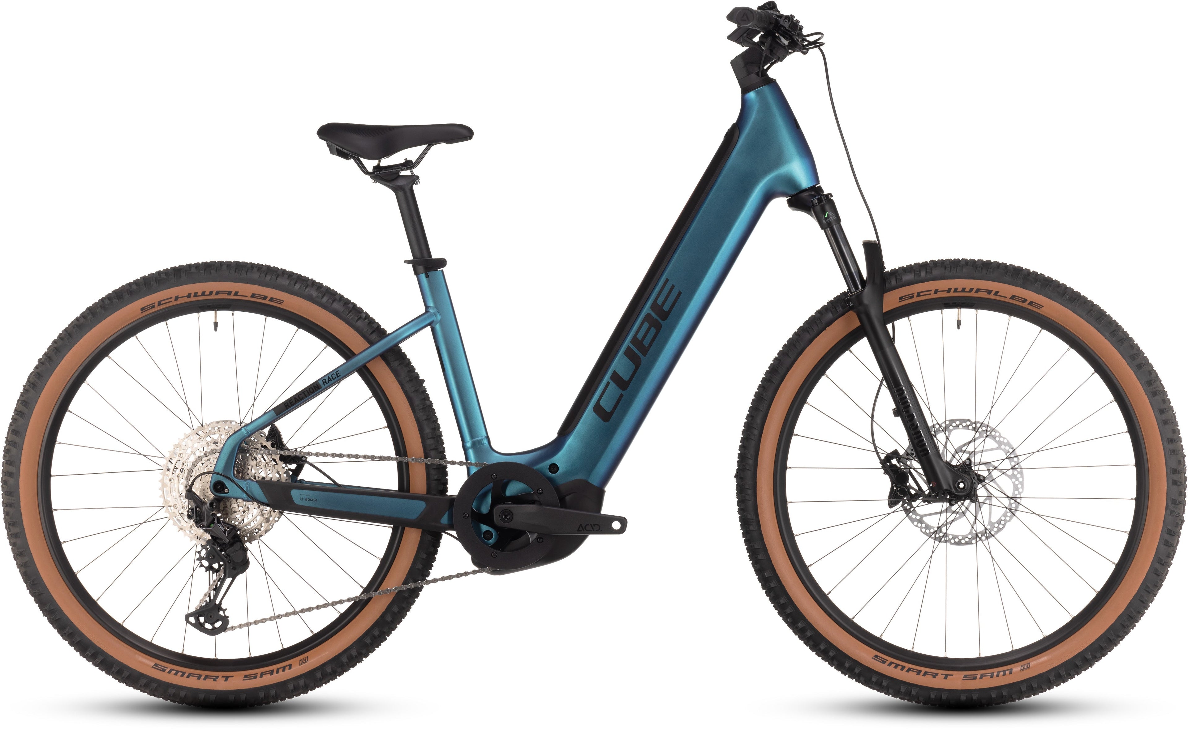 CUBE Reaction Hybrid Race 625 switchblue´n´black Easy Entry 2024