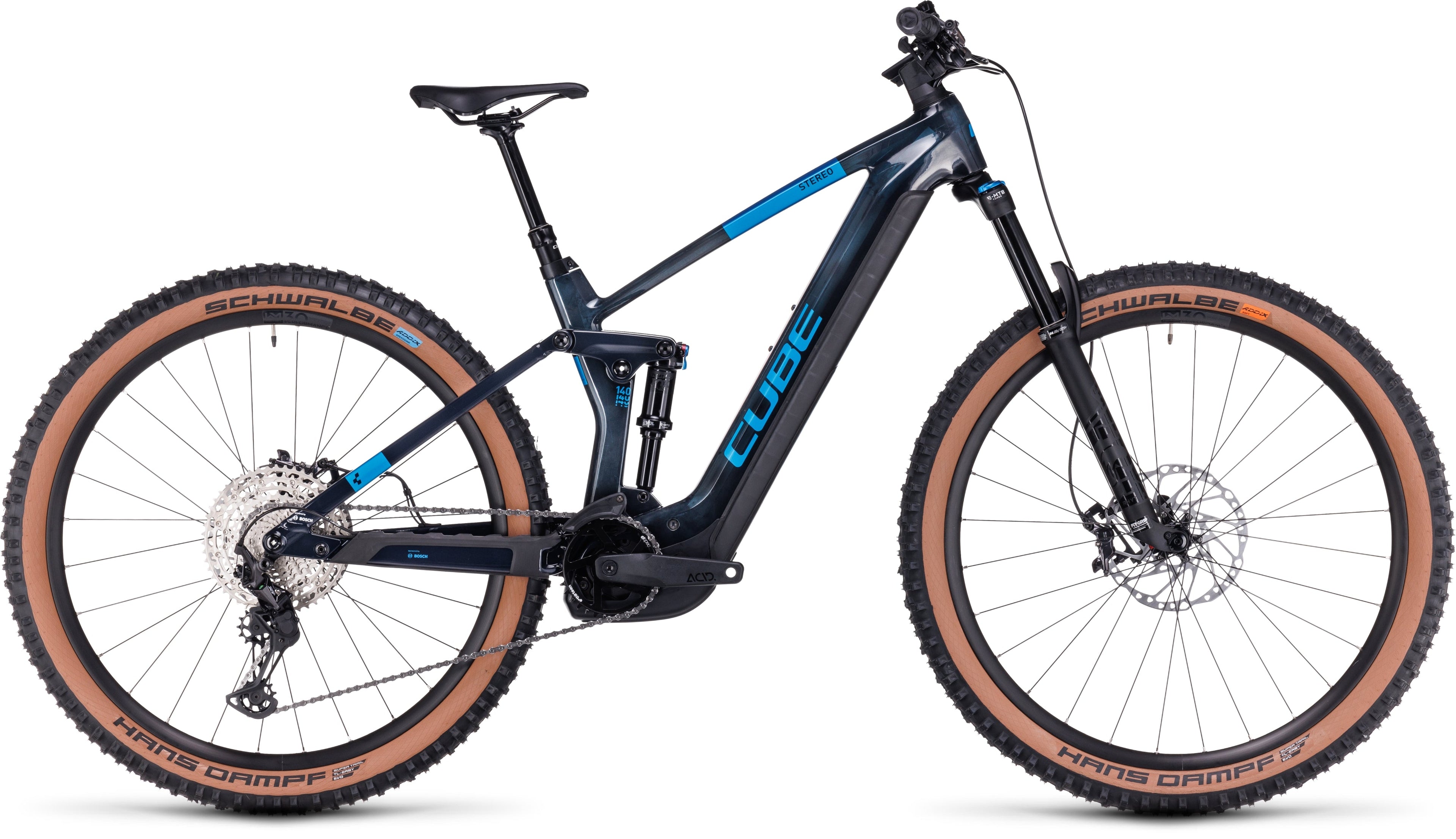 CUBE Stereo Hybrid 140 HPC SLX 750 liquidblue´n´blue 2024