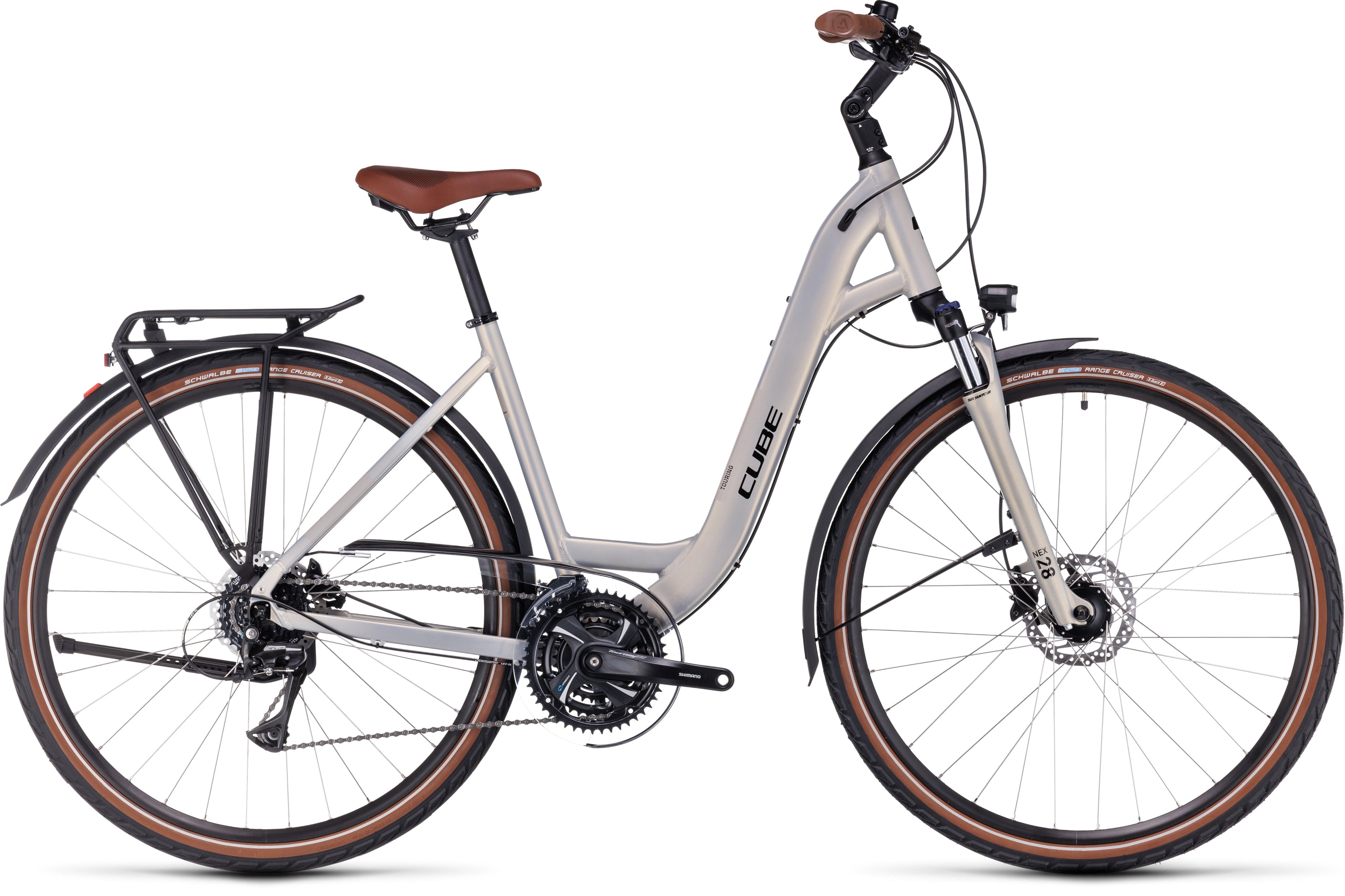 CUBE Touring Pro pearlysilver´n´black Easy Entry 2024