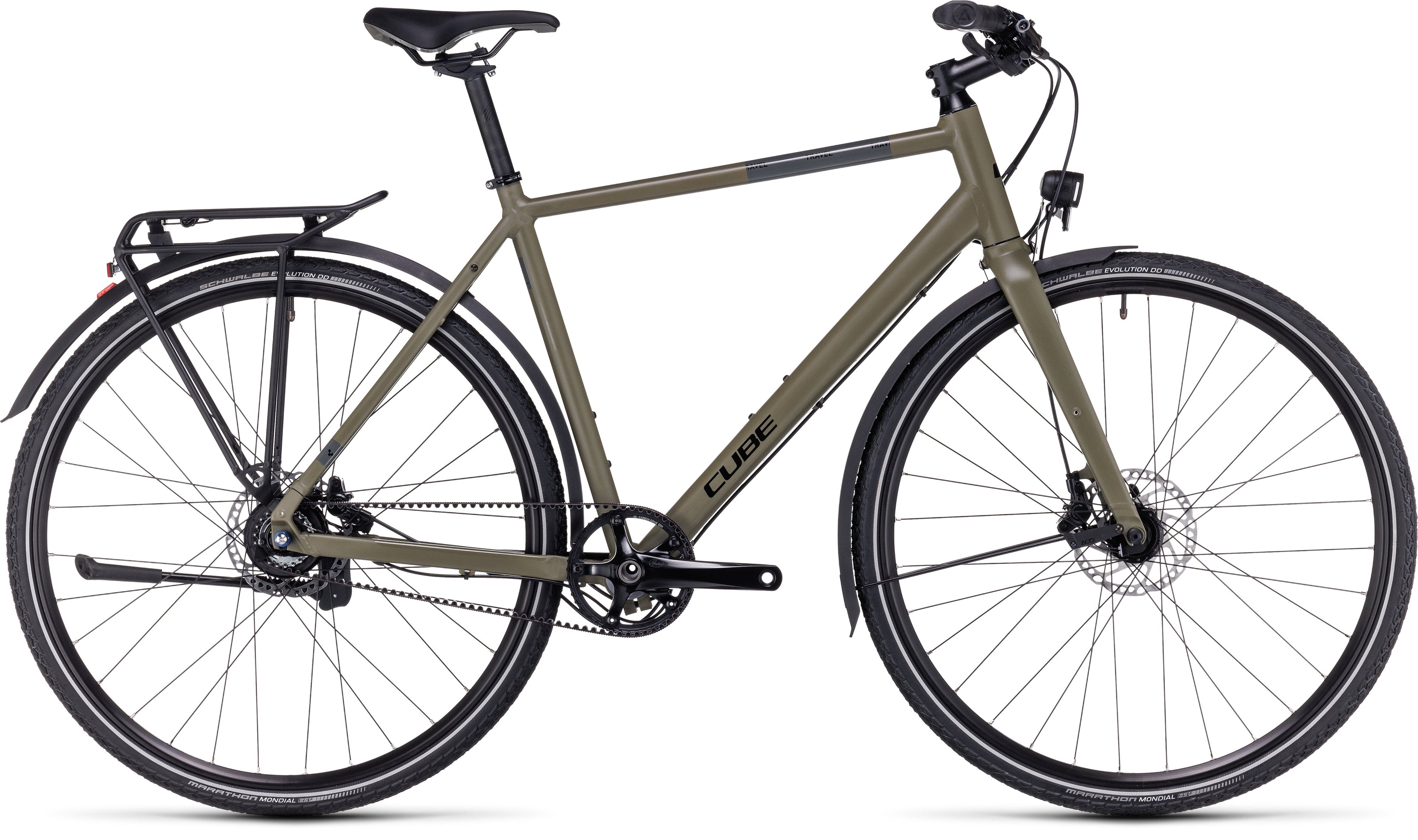 CUBE Travel SLX olive´n´black 2024