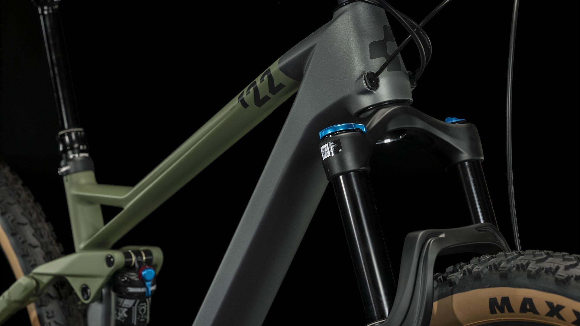 CUBE Stereo ONE22 HPC TM flashgrey´n´olive 2024