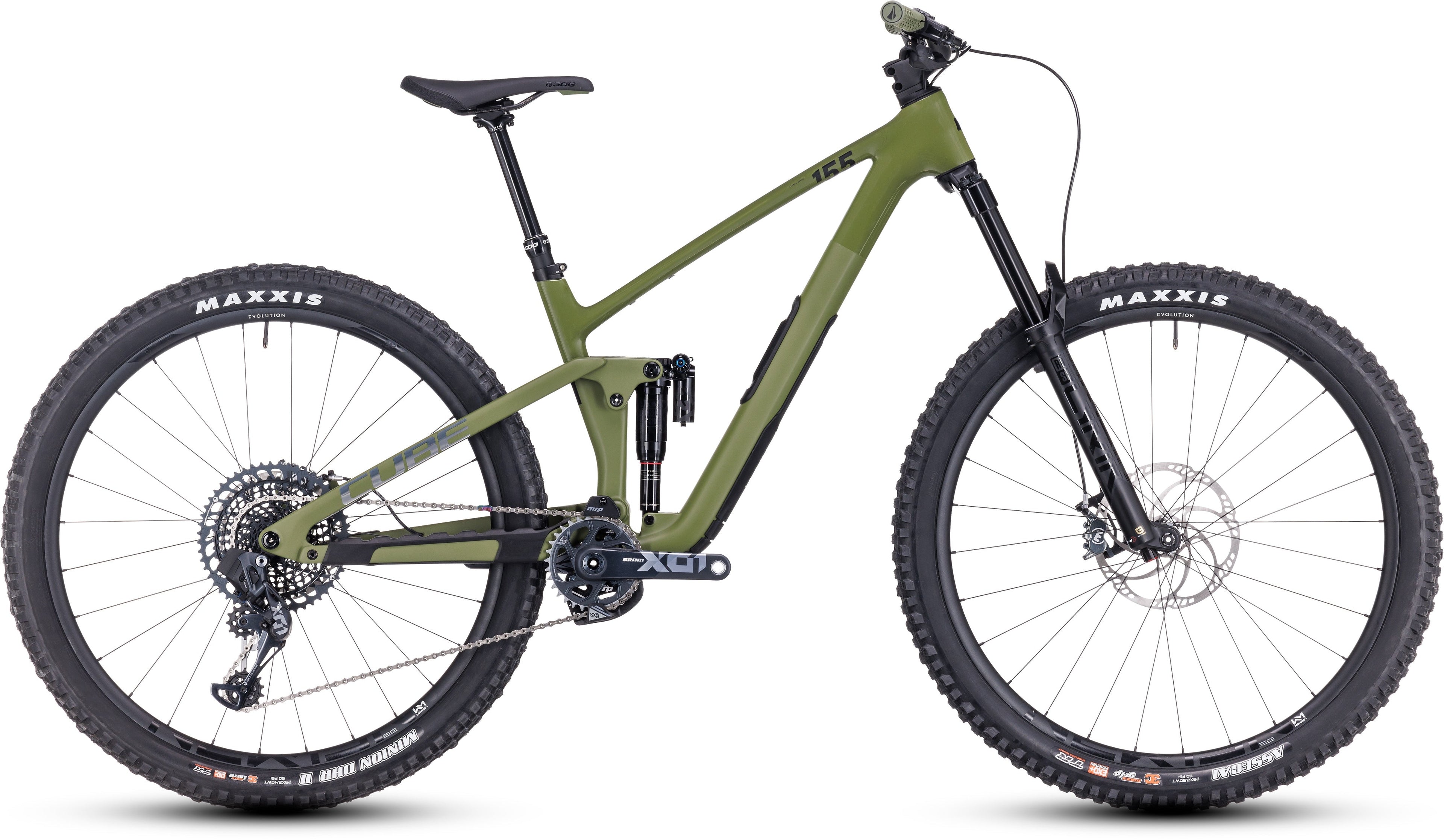 CUBE Stereo ONE55 C:62 TM 29 olive´n´chrome 2024