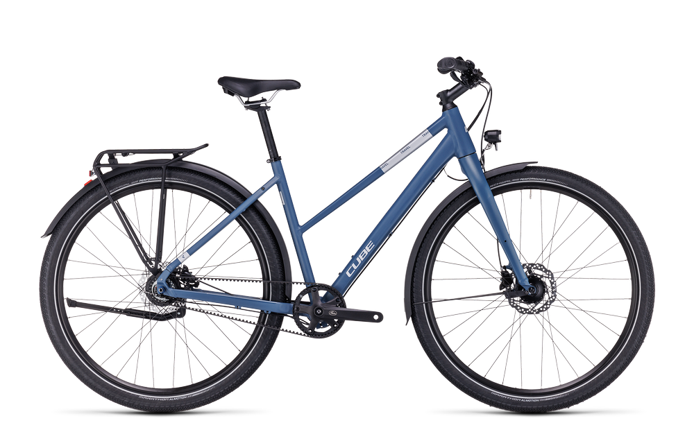 CUBE Travel Pro denim´n´silver Trapeze