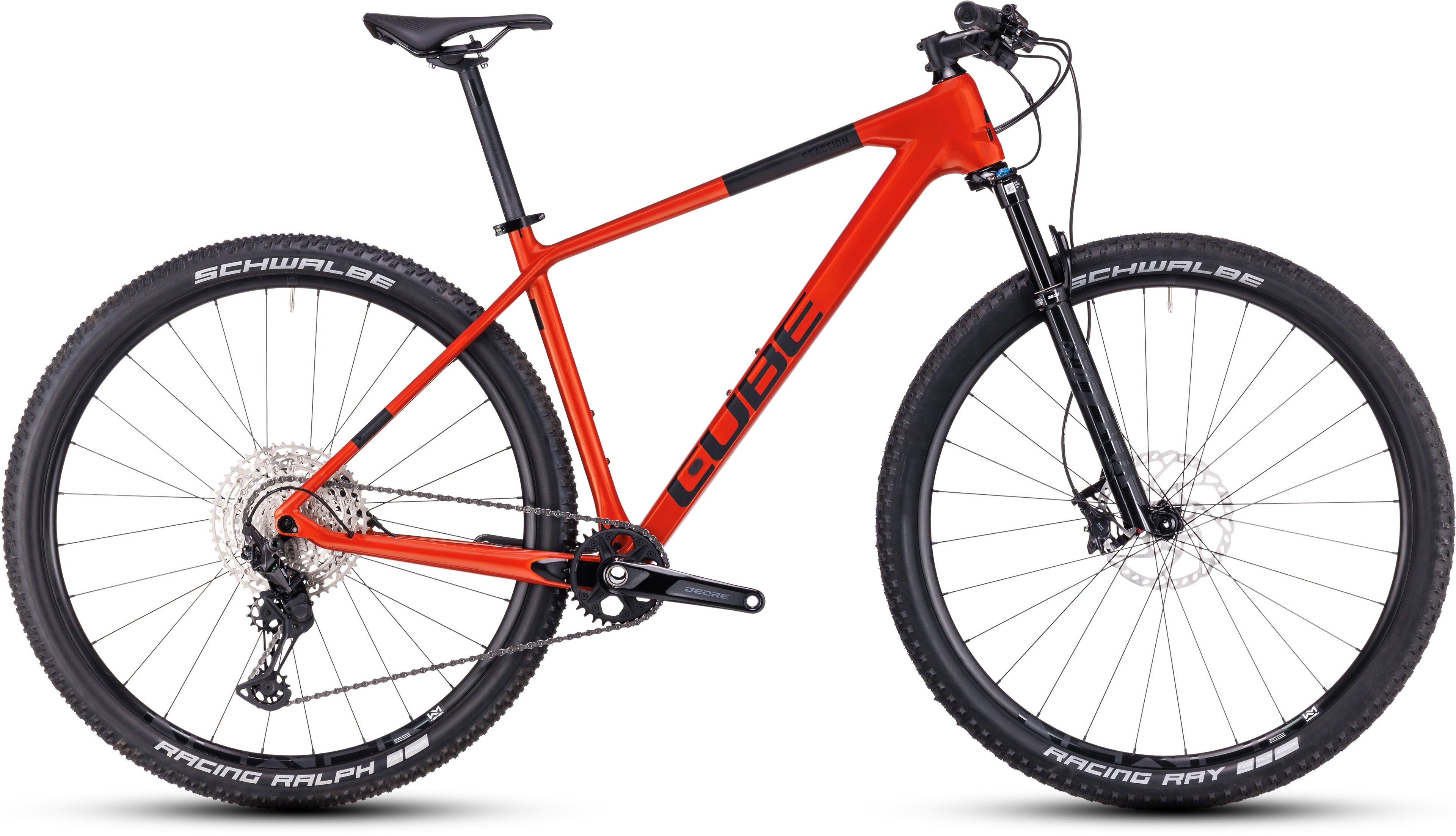 CUBE Reaction C:62 Race fireorange´n´black 2024