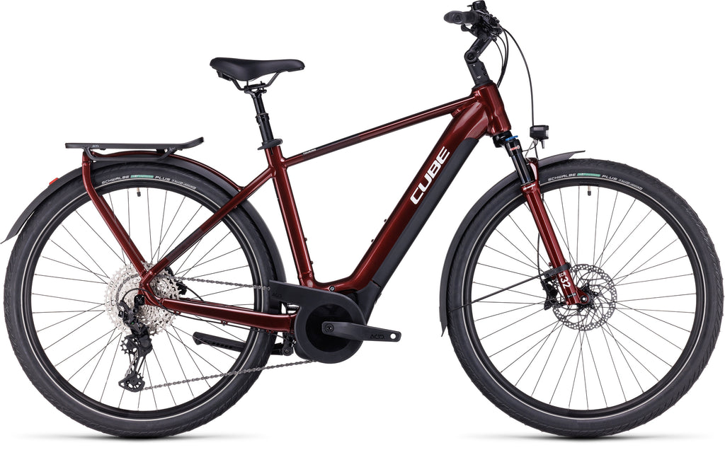 CUBE Touring Hybrid EXC 625 red´n´white 2024