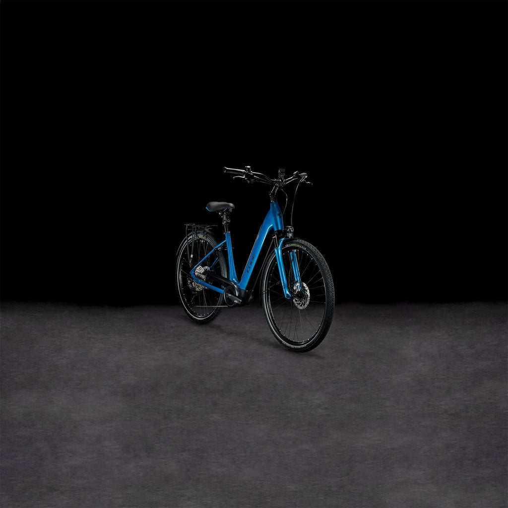 CUBE Supreme Sport Hybrid EXC 625 blue´n´black Easy Entry 2024