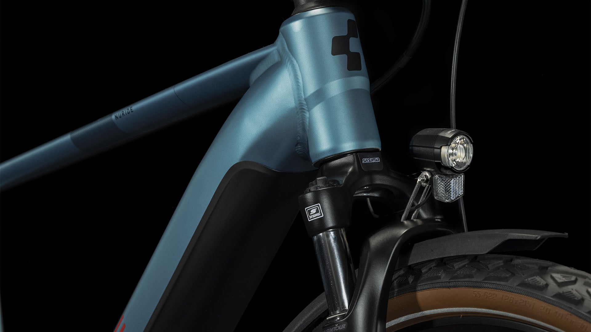 CUBE Nuride Hybrid Performance 500 Allroad metalblue´n´red 2024