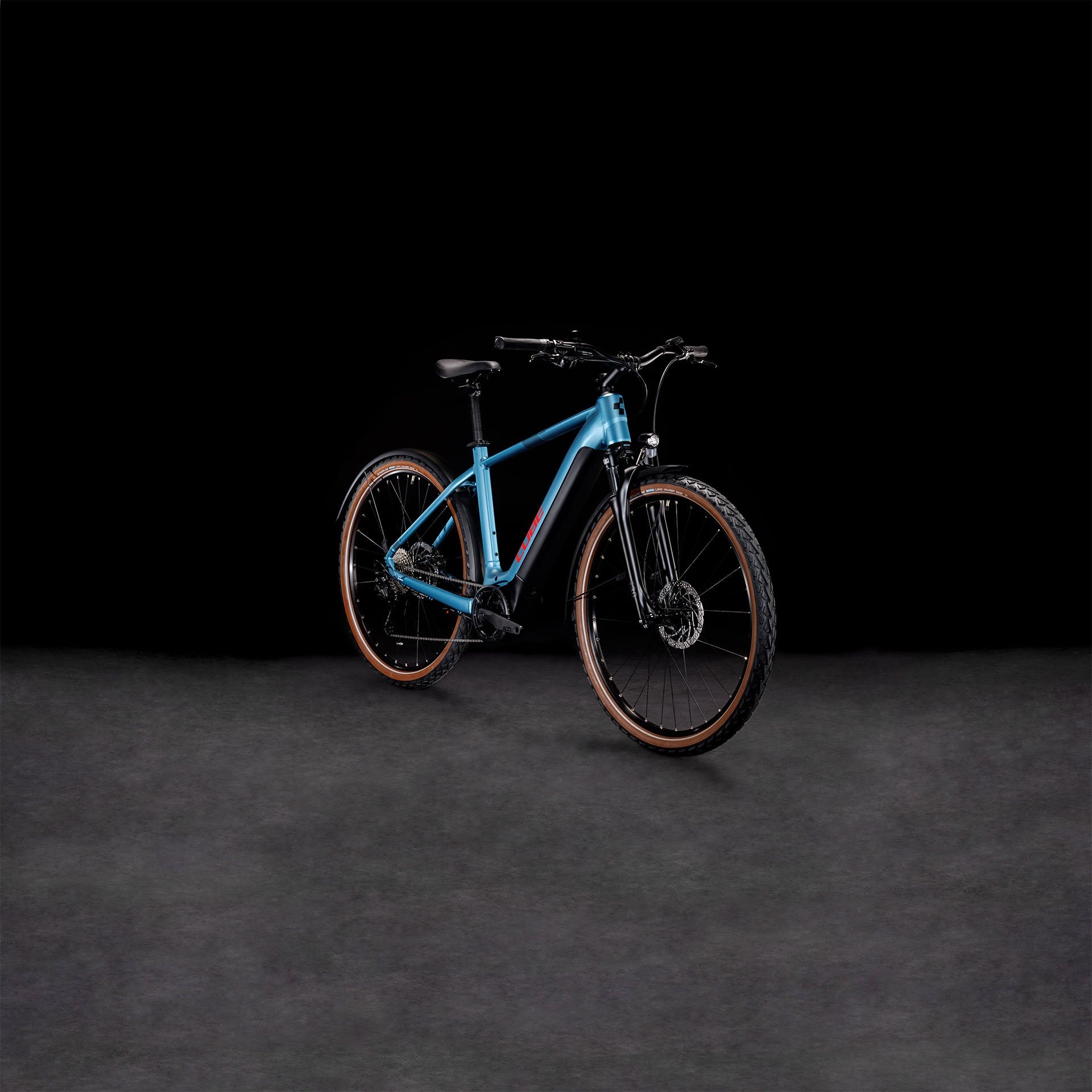 CUBE Nuride Hybrid Performance 500 Allroad metalblue´n´red 2024