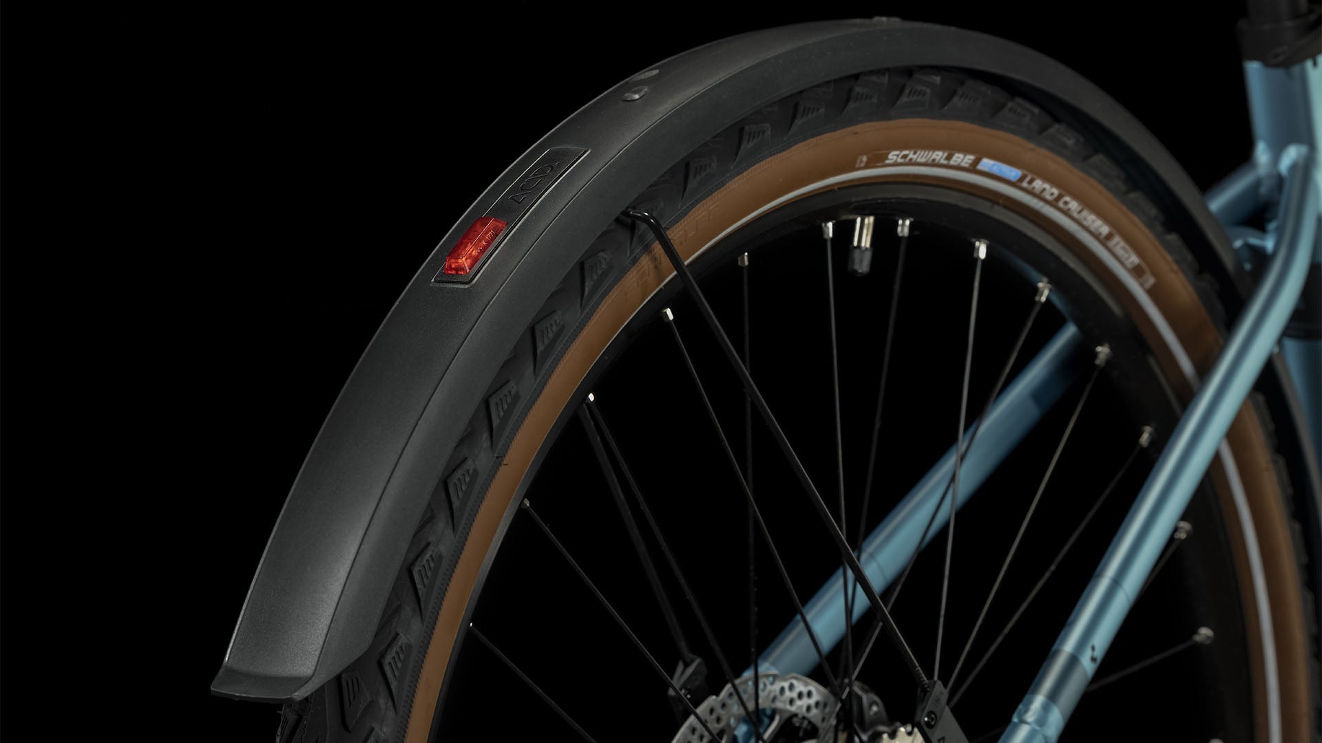 CUBE Nuride Hybrid Performance 500 Allroad metalblue´n´red Trapeze 2024