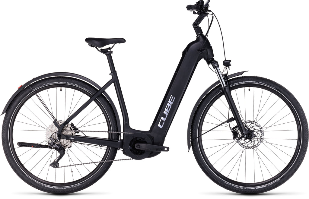 CUBE Nuride Hybrid Pro 625 Allroad black´n´metal Easy Entry 2024