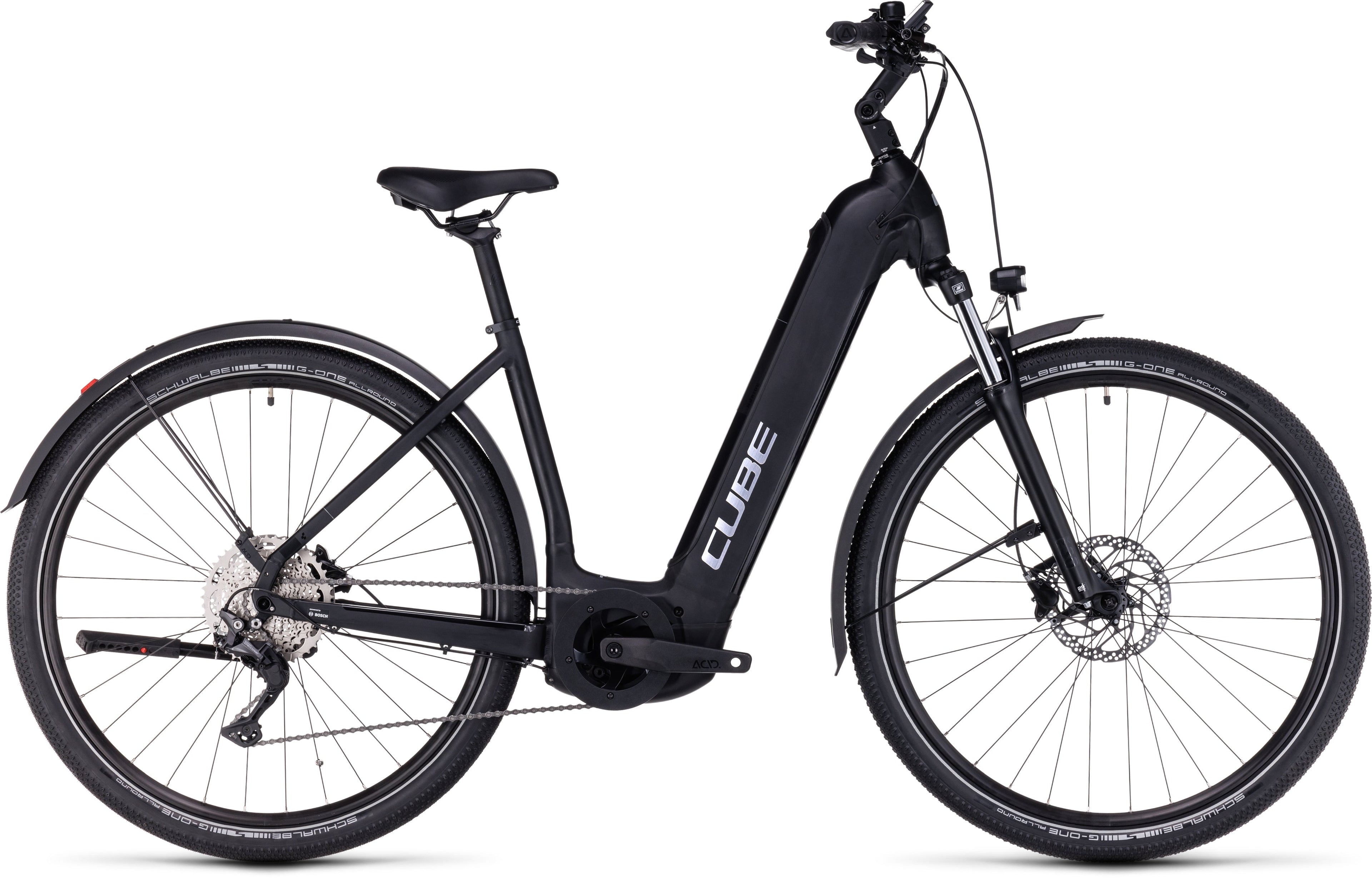 CUBE Nuride Hybrid Pro 625 Allroad black´n´metal Easy Entry 2024