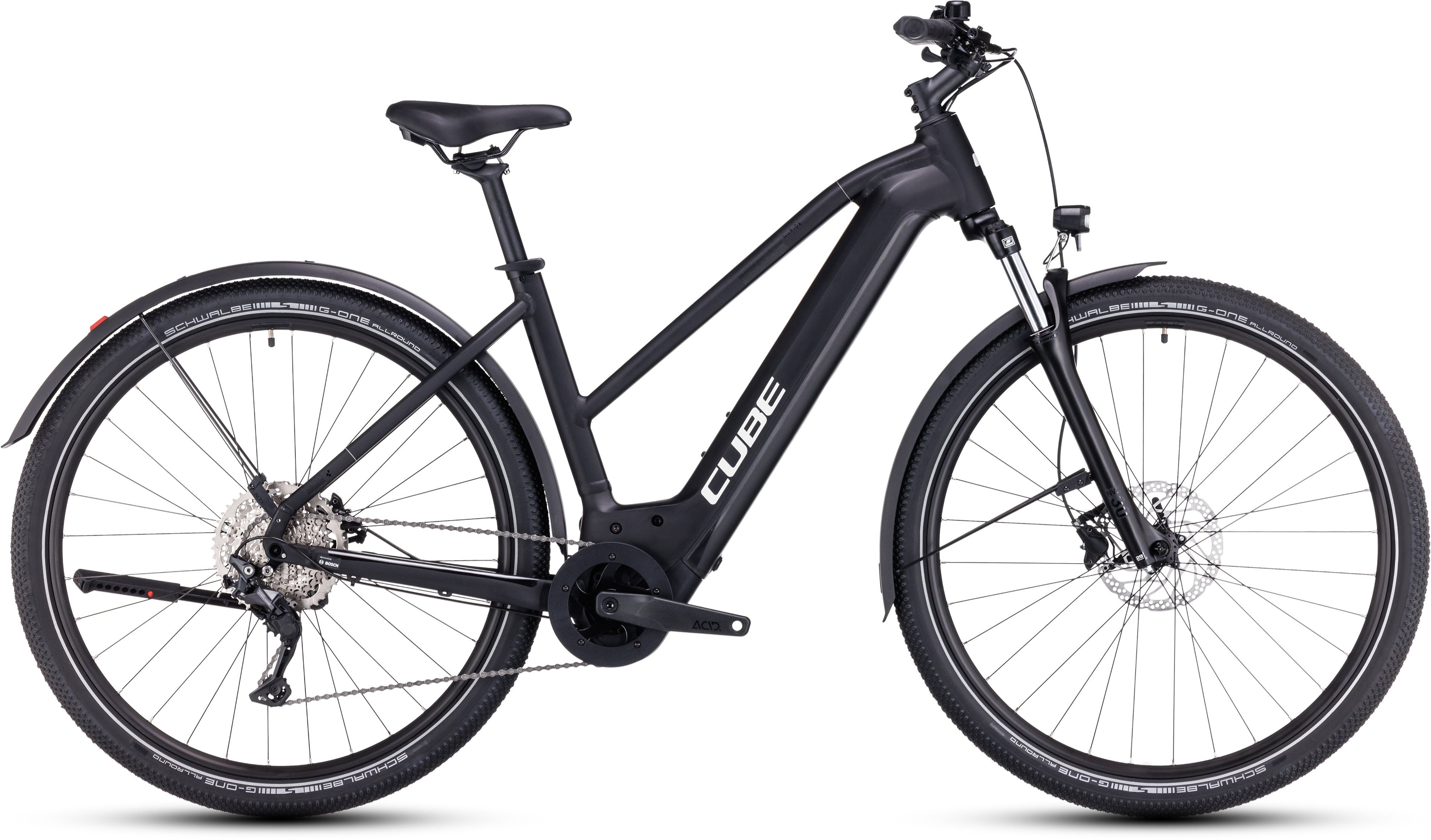 CUBE Nuride Hybrid Pro 750 Allroad black´n´metal Trapeze 2024