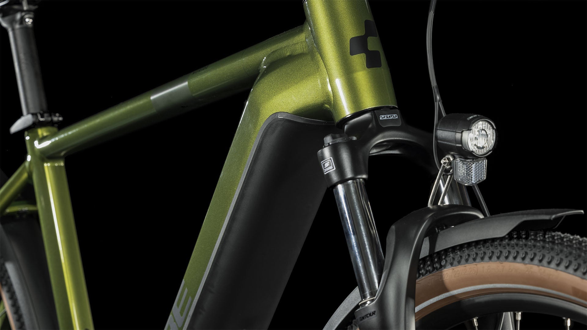 CUBE Nuride Hybrid Pro 625 Allroad shinymoss´n´black 2024