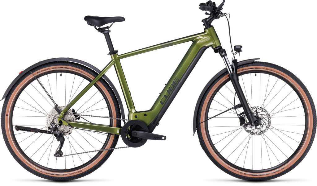 CUBE Nuride Hybrid Pro 625 Allroad shinymoss´n´black 2024