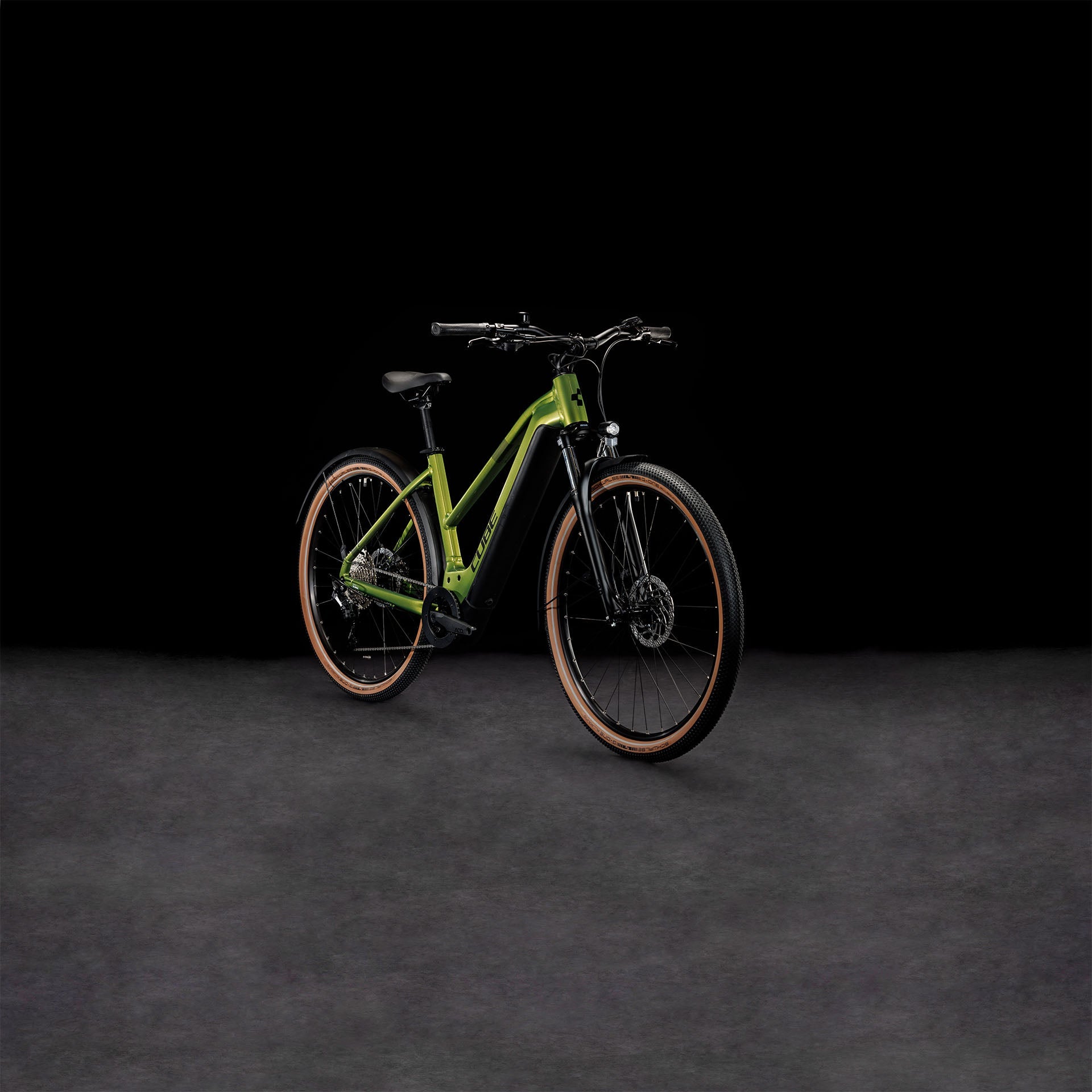CUBE Nuride Hybrid Pro 625 Allroad shinymoss´n´black Trapeze 2024