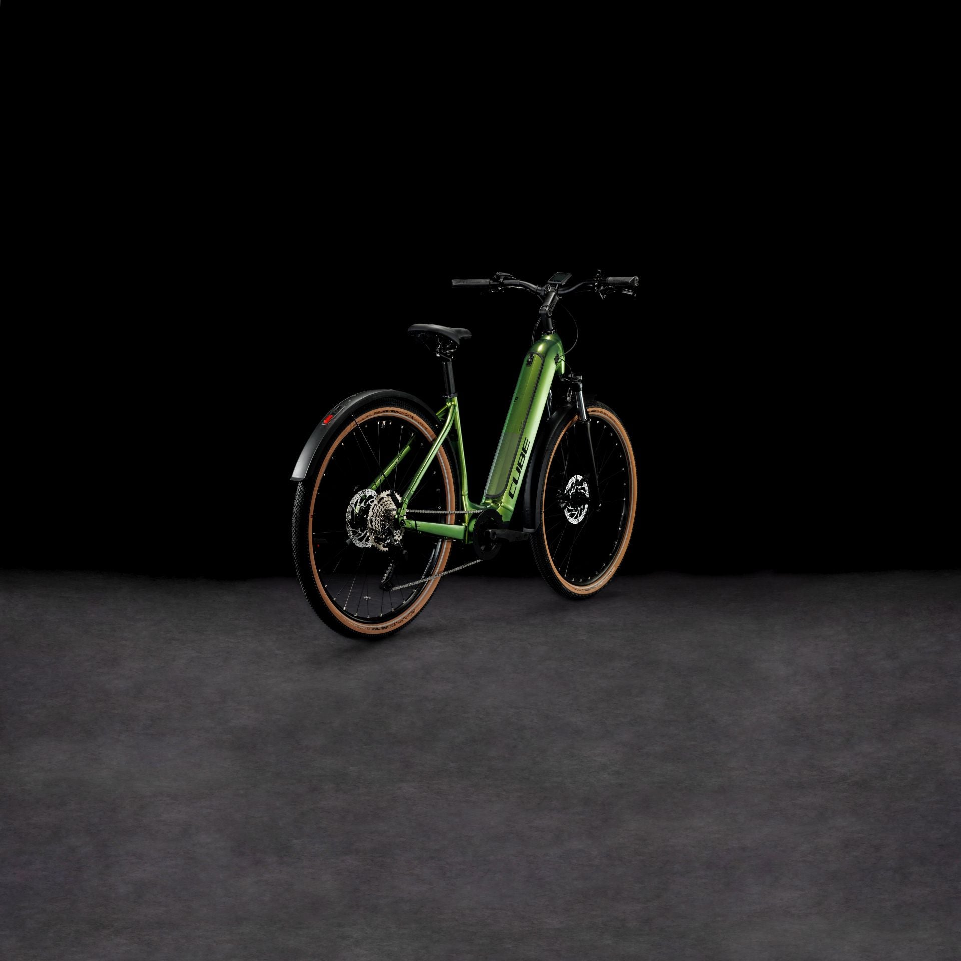 CUBE Nuride Hybrid Pro 625 Allroad shinymoss´n´black Easy Entry 2024