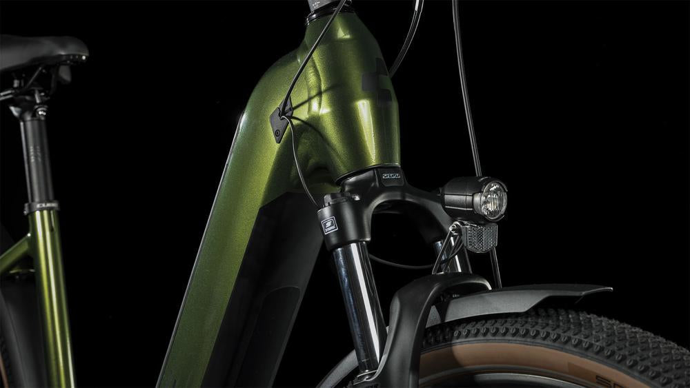 CUBE Nuride Hybrid Pro 750 Allroad shinymoss´n´black Easy Entry 2024