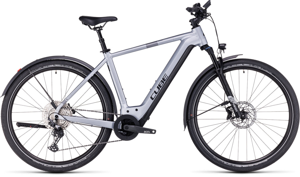 CUBE Nuride Hybrid EXC 750 Allroad polarsilver´n´black 2024