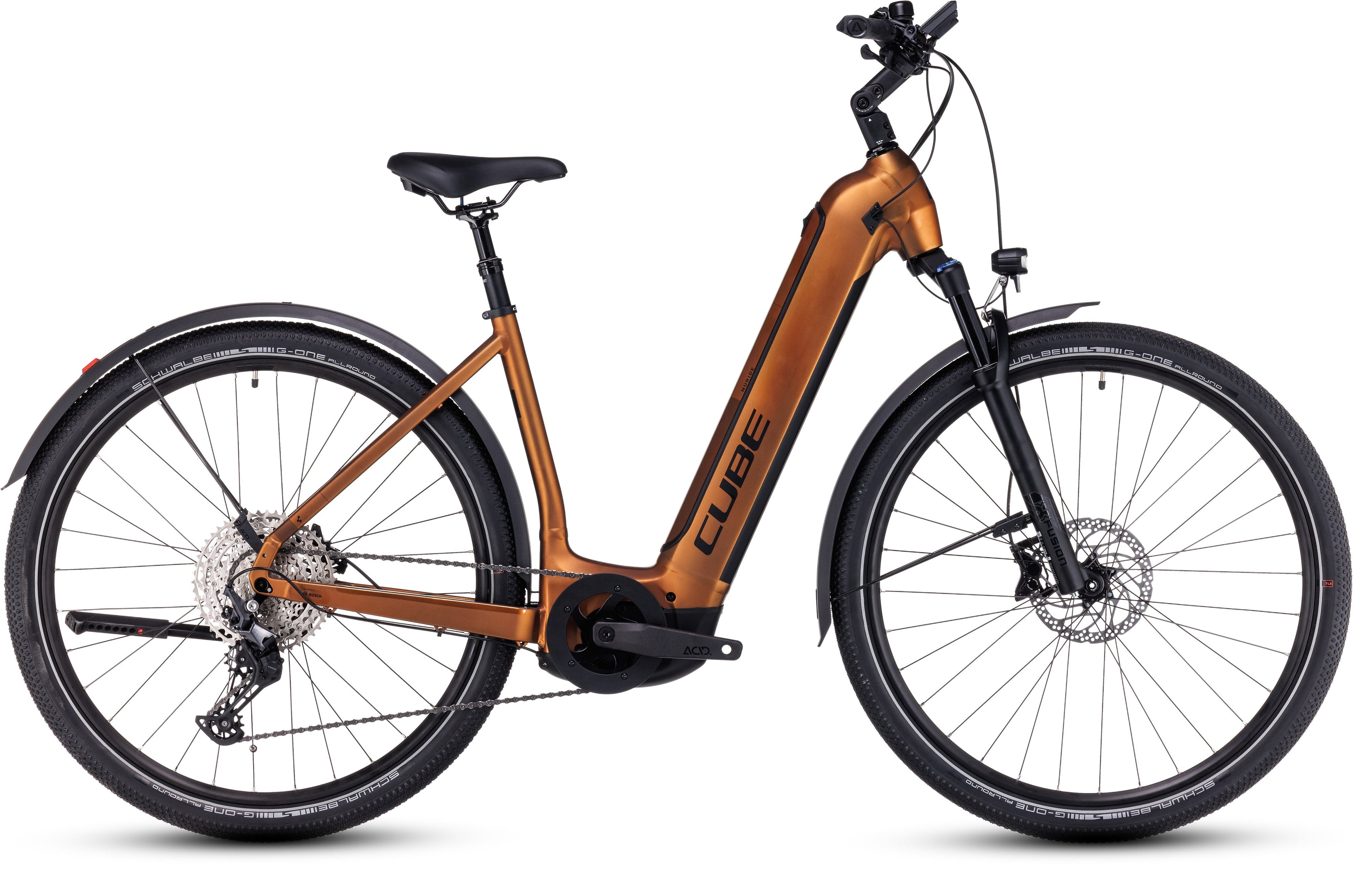 CUBE Nuride Hybrid EXC 750 Allroad caramel´n´black Easy Entry 2024