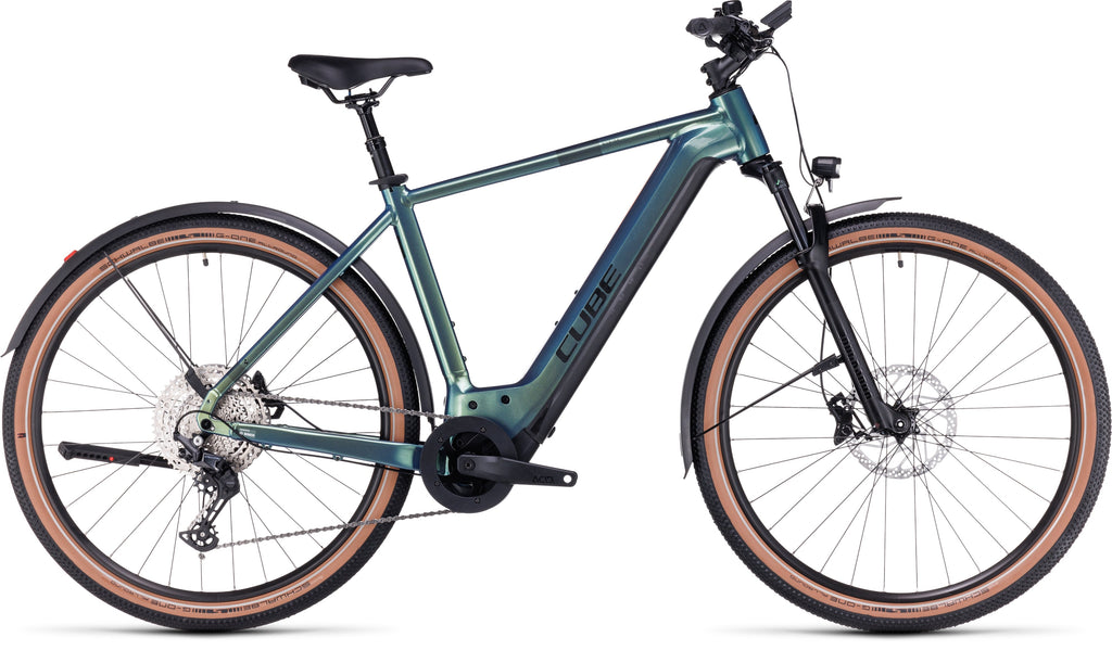 CUBE Nuride Hybrid SLX 750 Allroad verde´n´black 2024