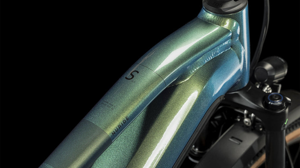 CUBE Nuride Hybrid SLX 750 Allroad verde´n´black Trapeze 2024