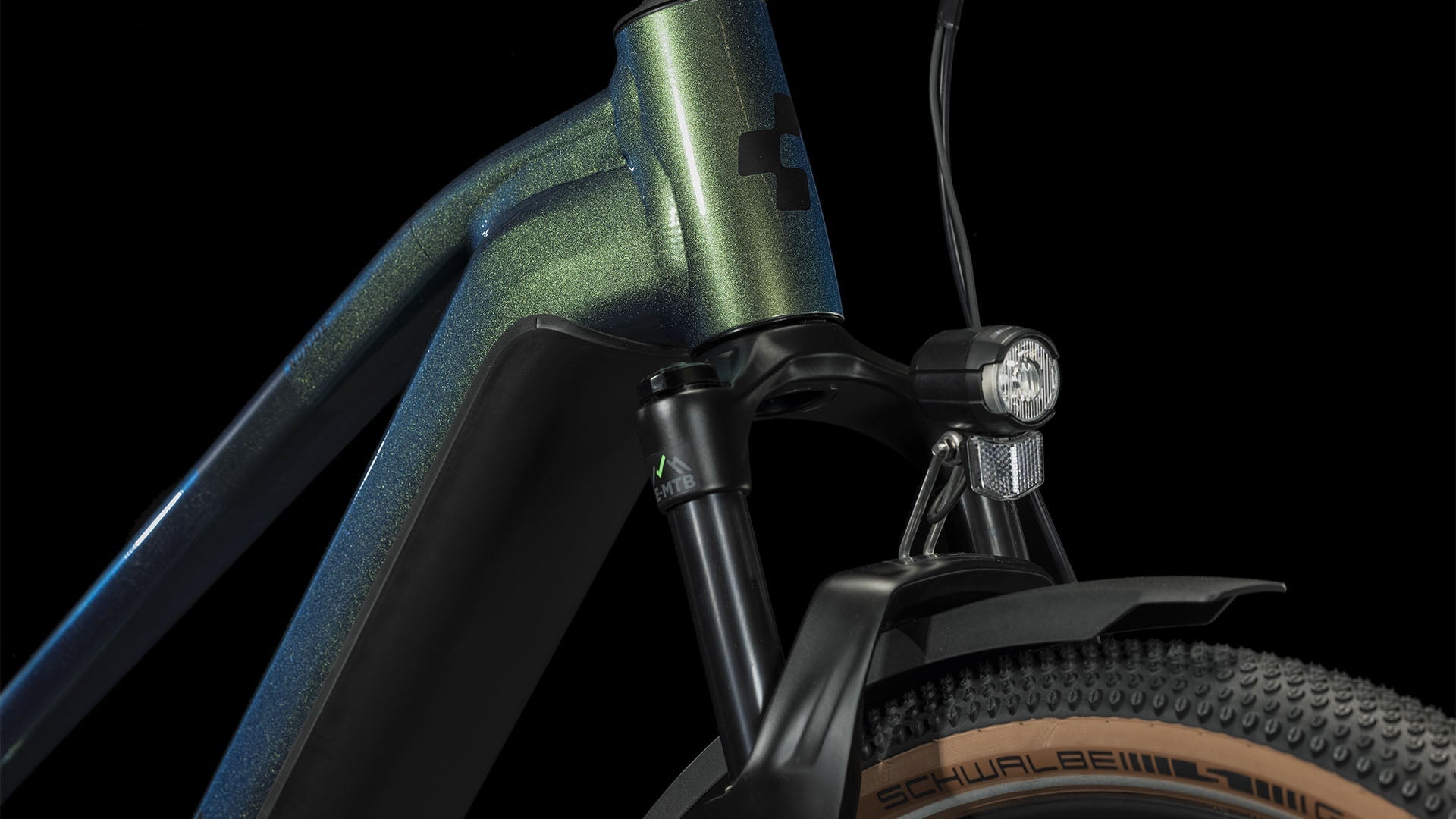 CUBE Nuride Hybrid SLX 750 Allroad verde´n´black Trapeze 2024