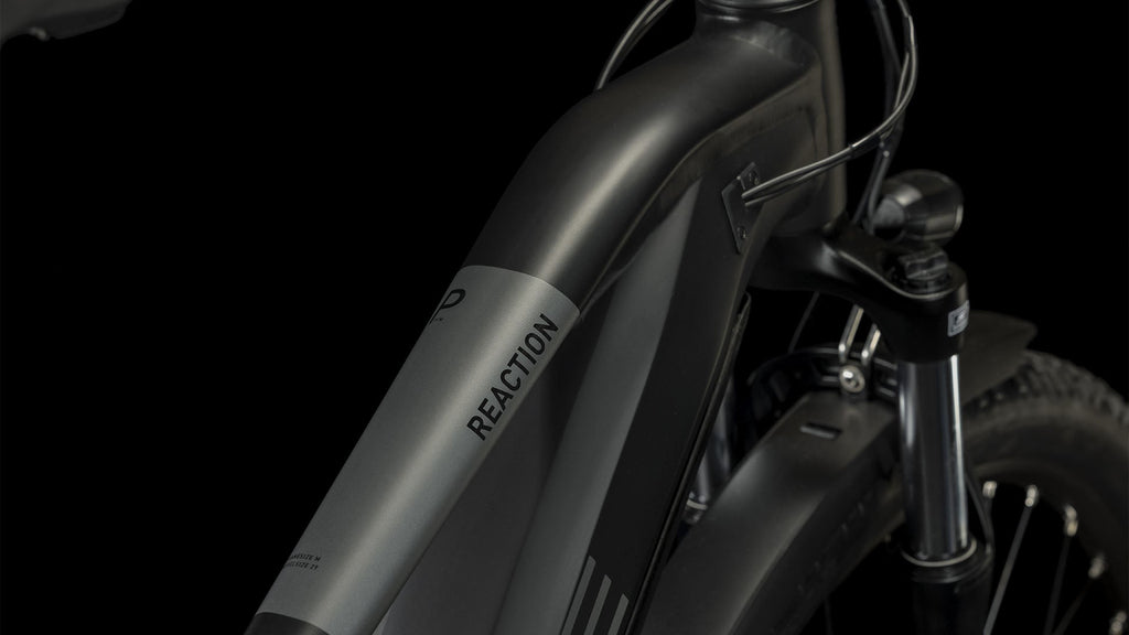 CUBE Reaction Hybrid Performance 500 Allroad black´n´grey Trapeze 2024