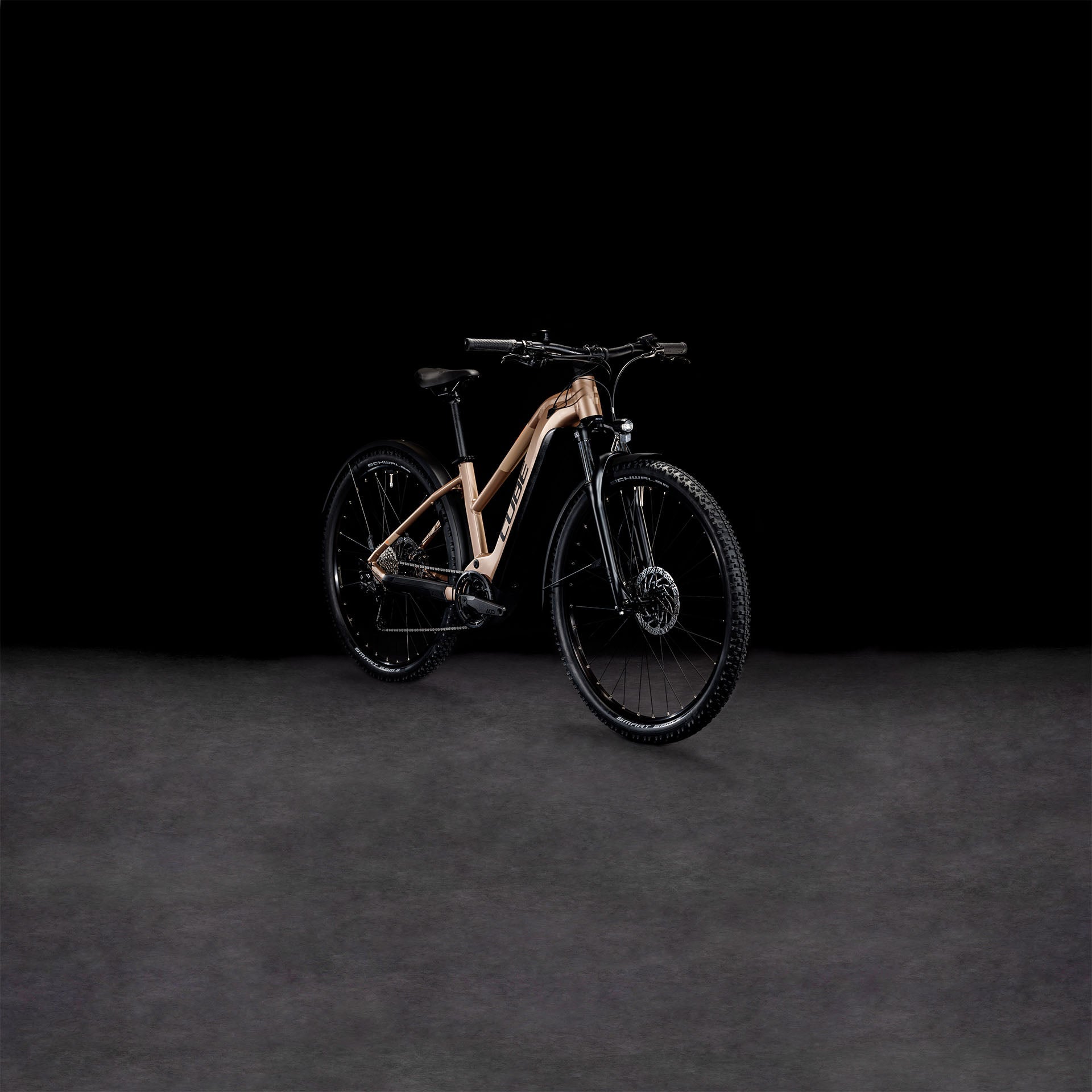 CUBE Reaction Hybrid Performance 500 Allroad metallicbrown´n´orange Trapeze 2024