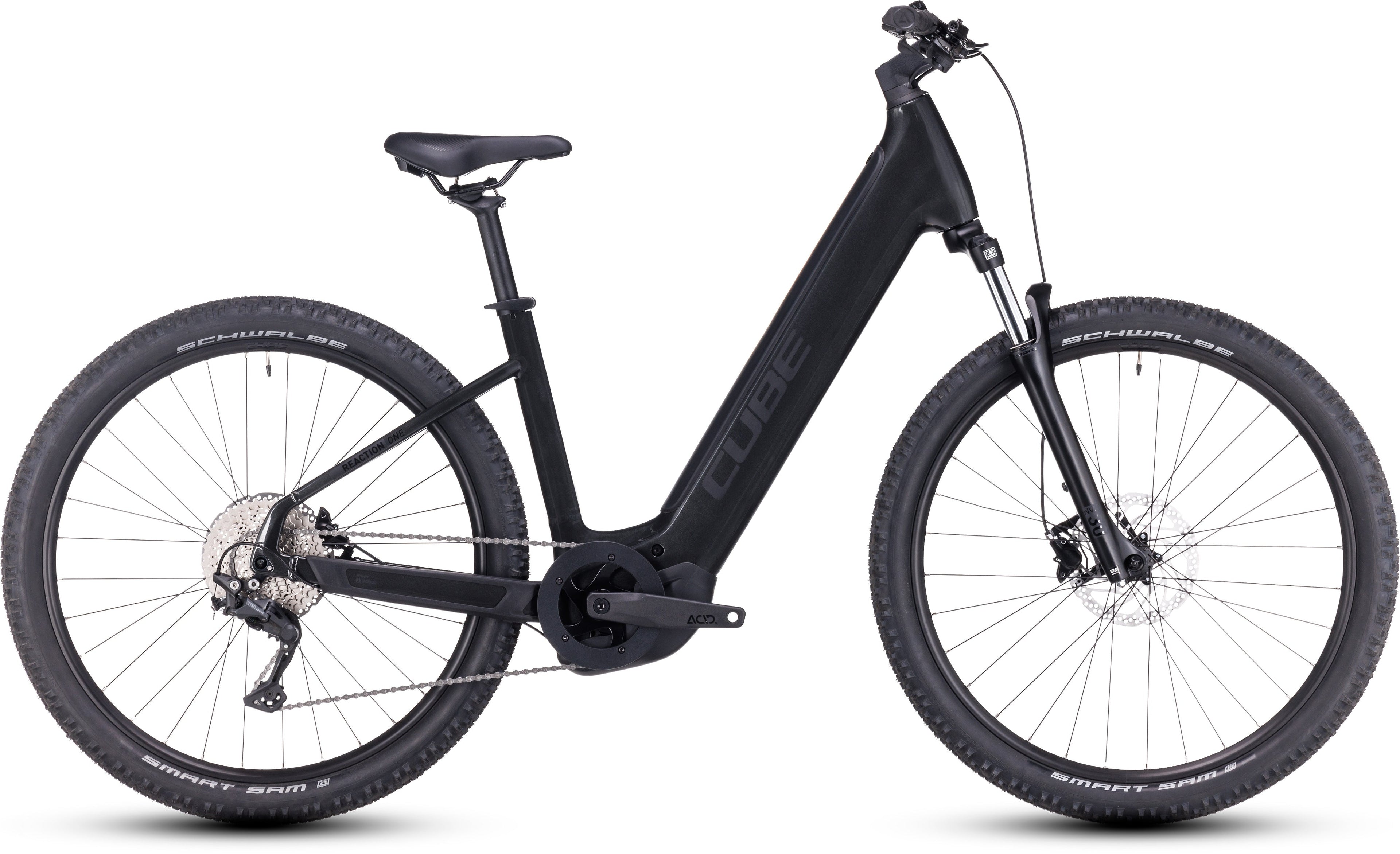 CUBE Reaction Hybrid ONE 625 grey´n´black Easy Entry 2024
