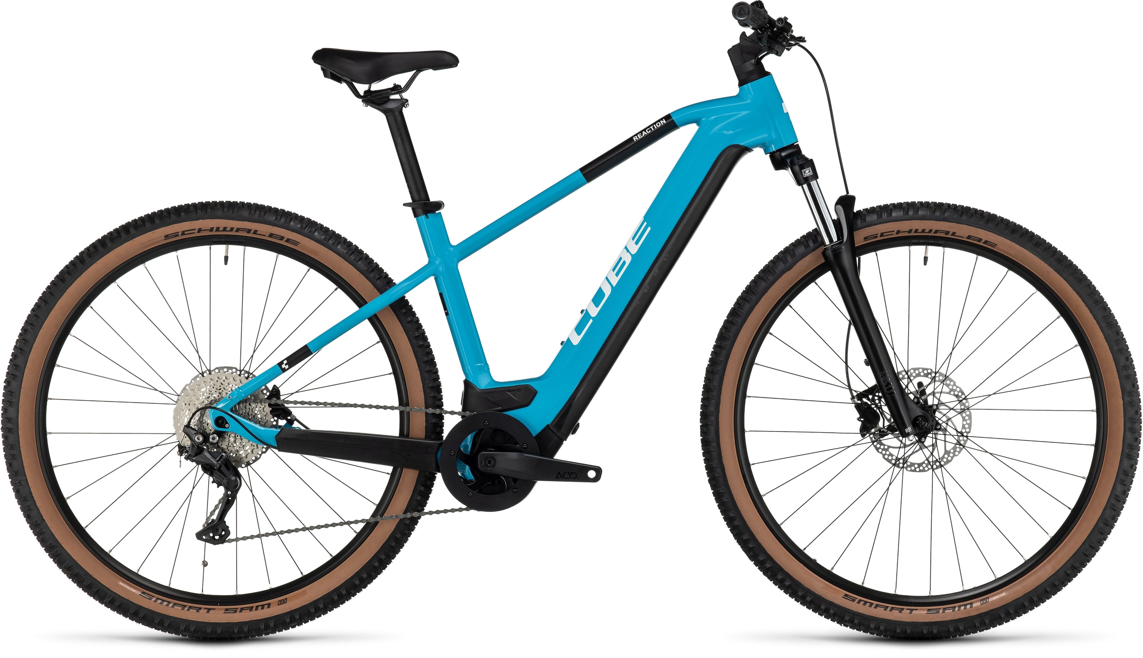 CUBE Reaction Hybrid ONE 500 skyblue´n´white 2024