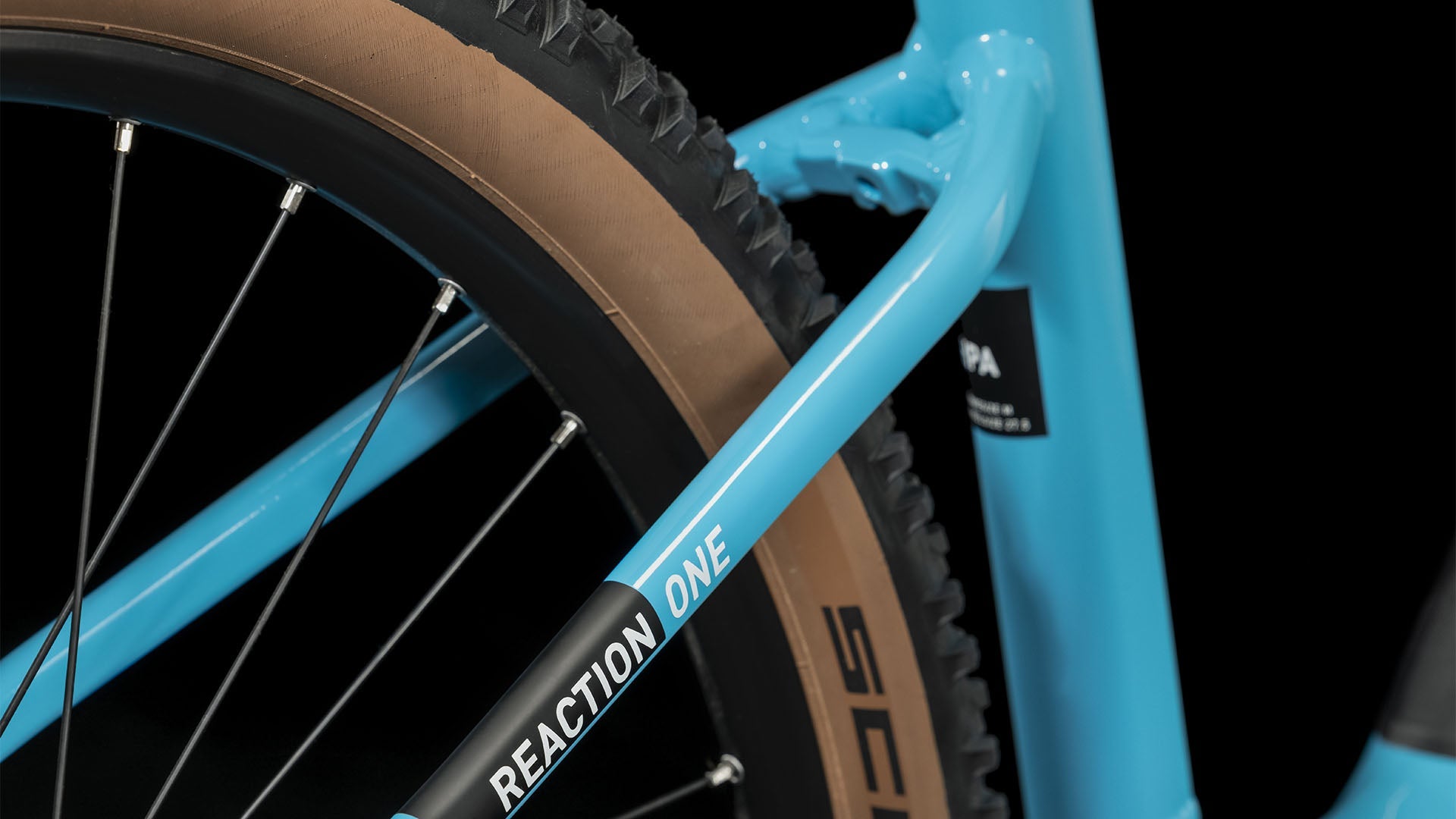 CUBE Reaction Hybrid ONE 500 skyblue´n´white Easy Entry 2024