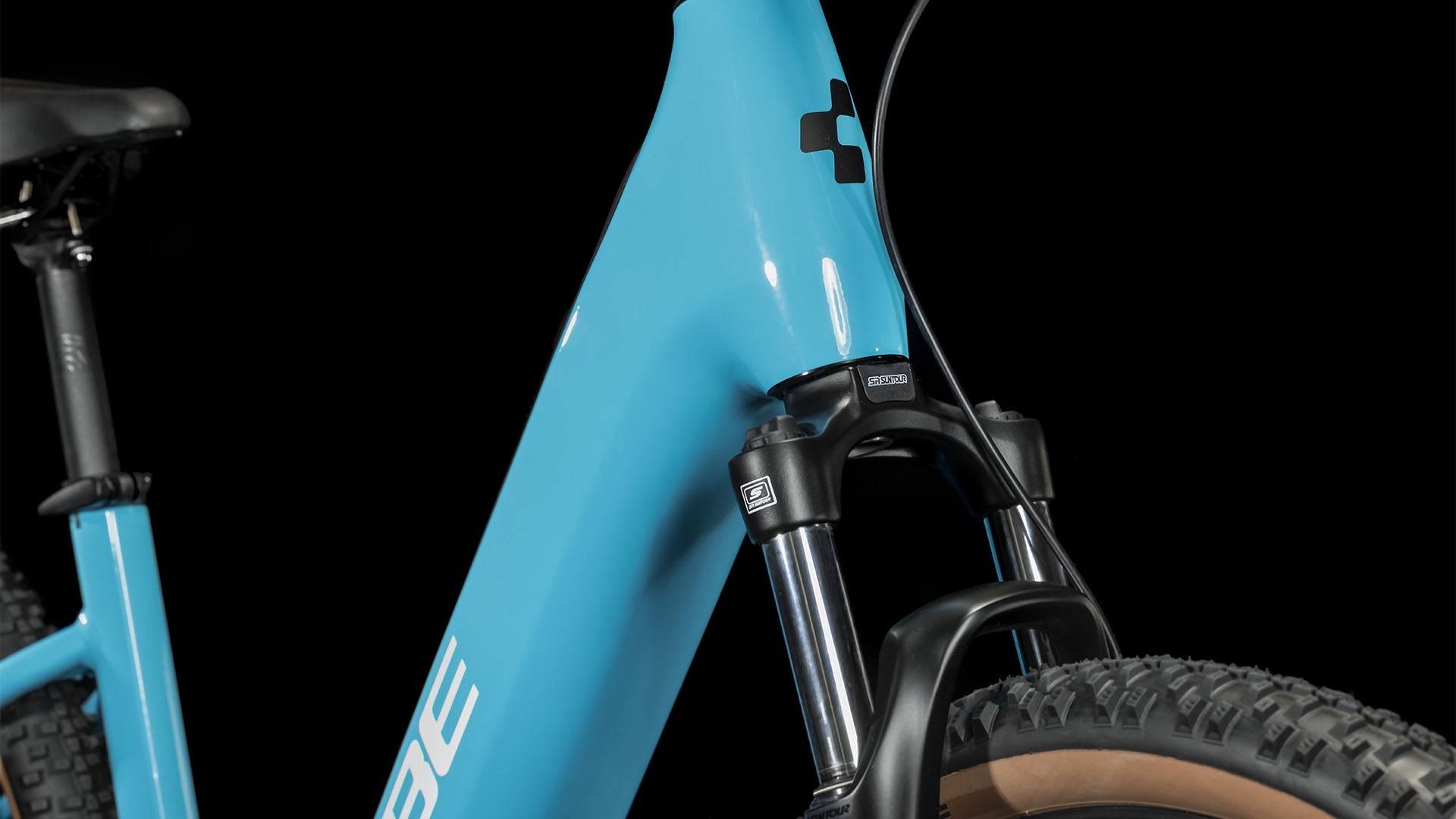 CUBE Reaction Hybrid ONE 625 skyblue´n´white Easy Entry 2024